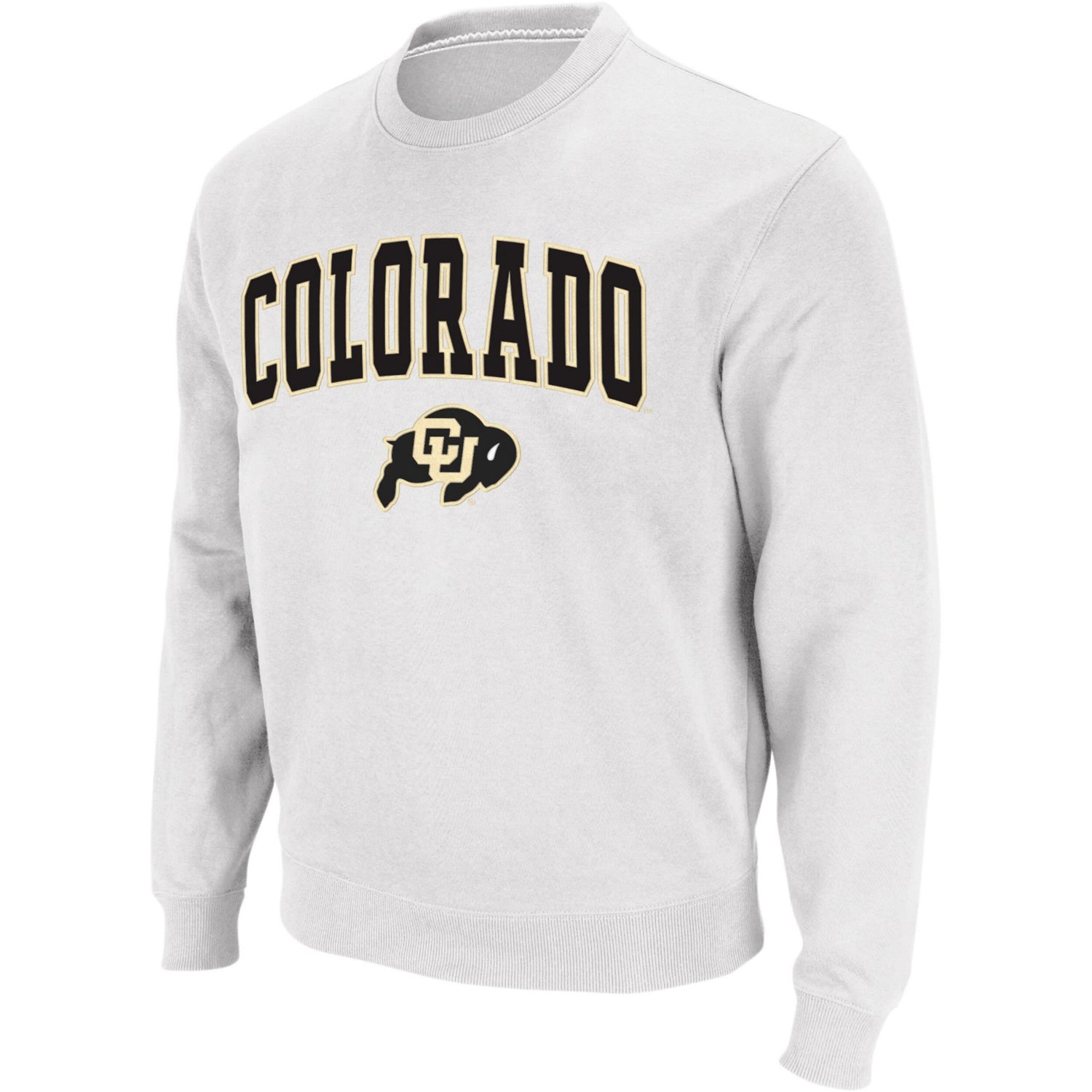 Colosseum Colorado Buffaloes Arch  Logo Crew Neck Sweatshirt                                                                     - view number 1