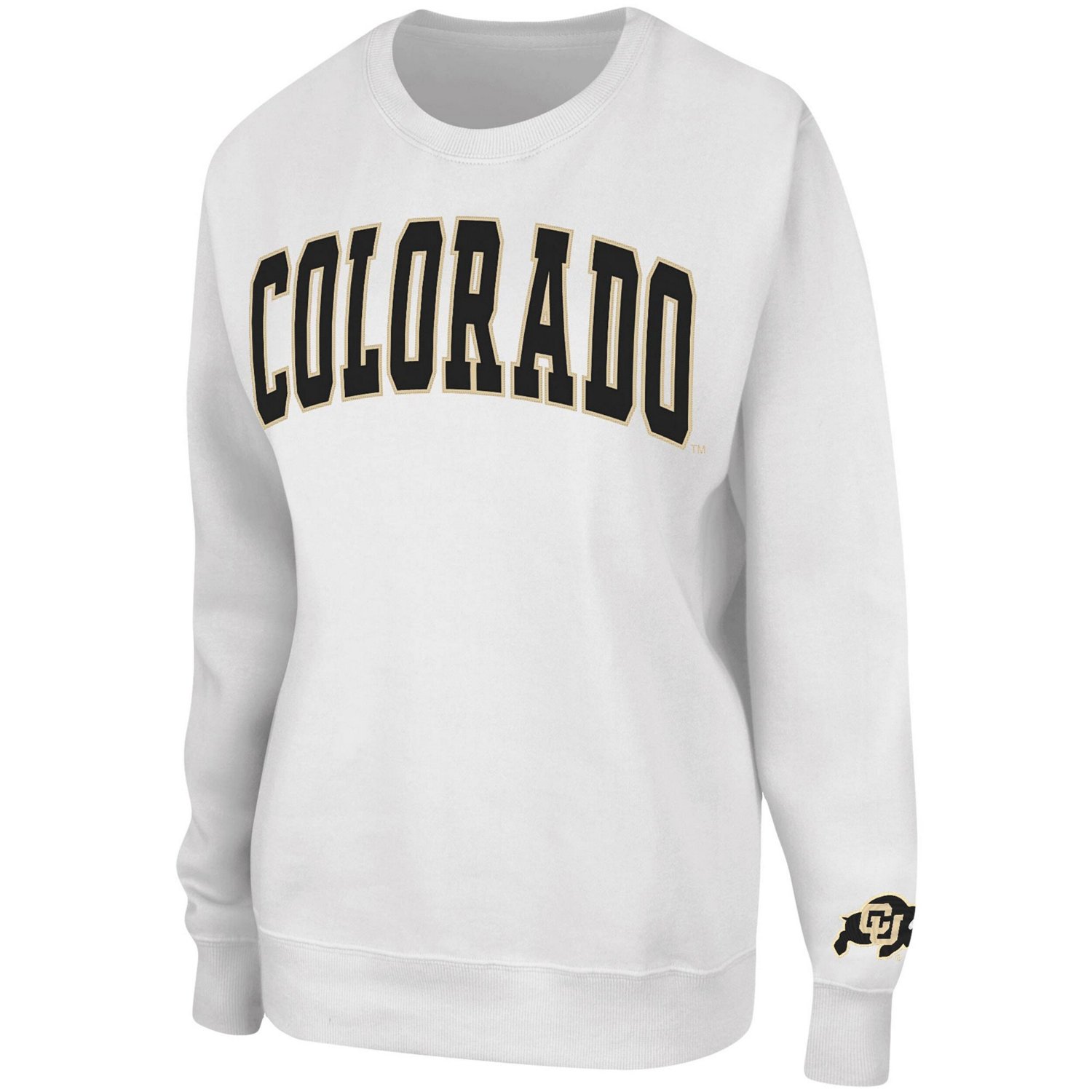 Colosseum Colorado Buffaloes Campanile Pullover Sweatshirt - view number 2