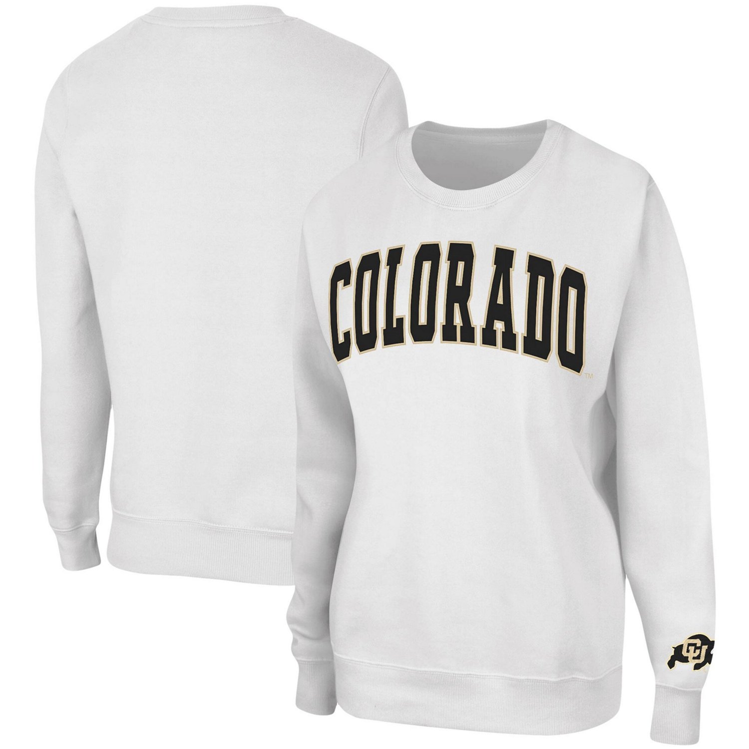 Colosseum Colorado Buffaloes Campanile Pullover Sweatshirt - view number 1