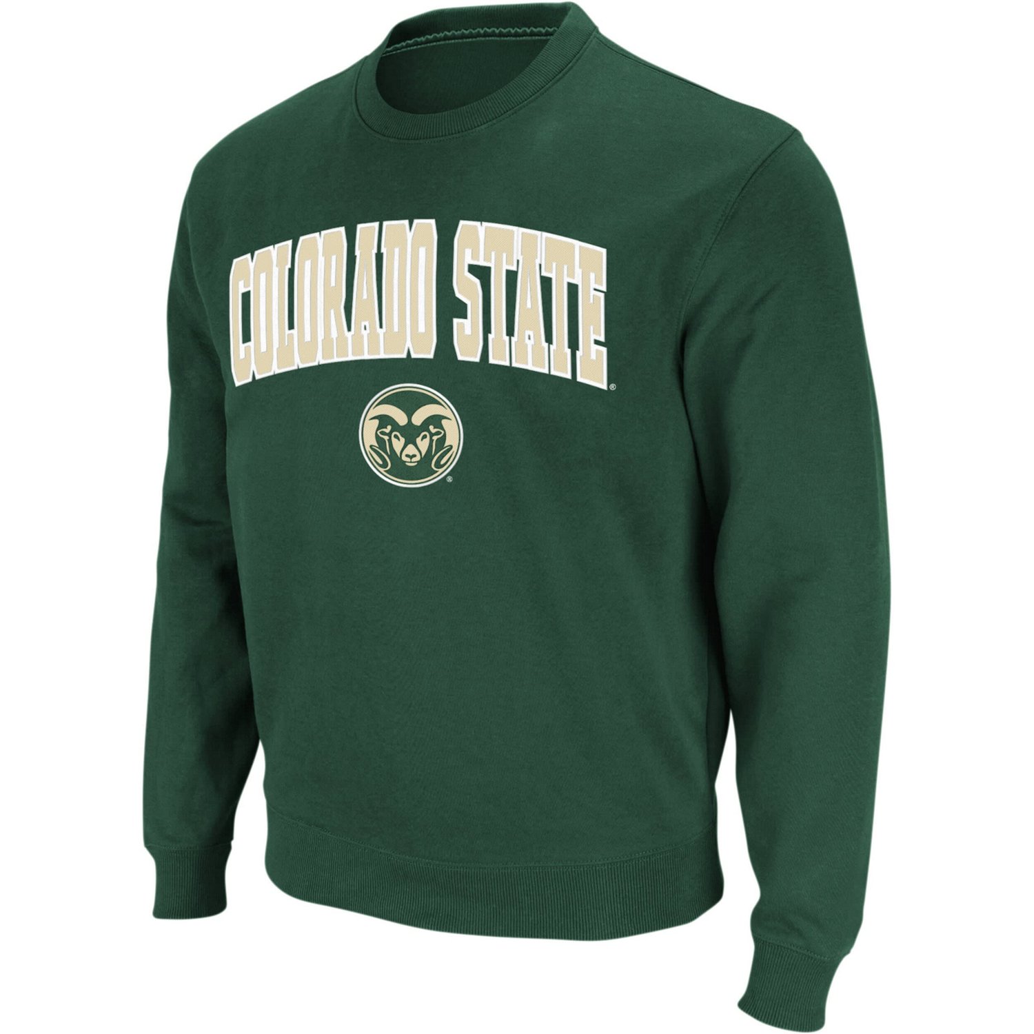 Colosseum Colorado State Rams Arch  Logo Crew Neck Sweatshirt - view number 2