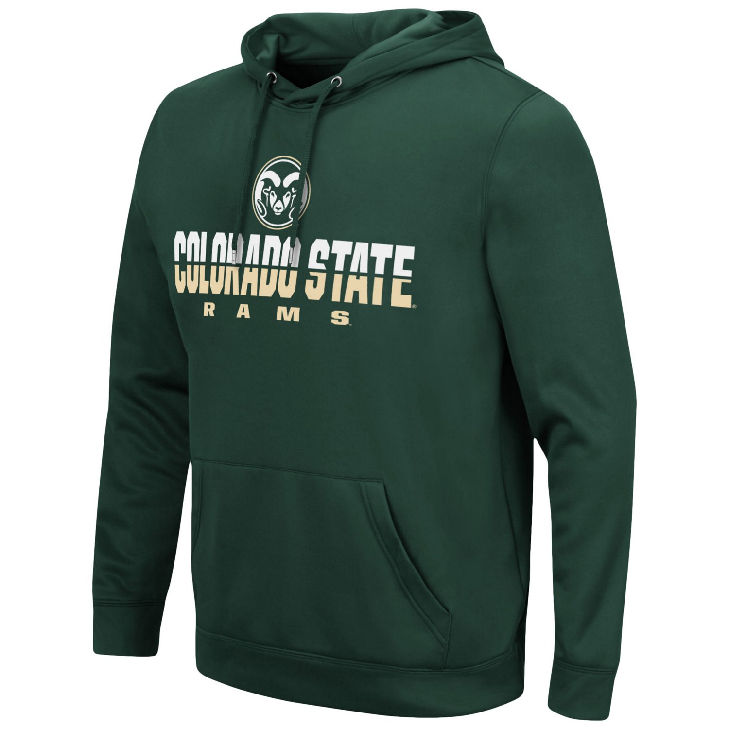 Colosseum Colorado State Rams Lantern Pullover Hoodie                                                                            - view number 2