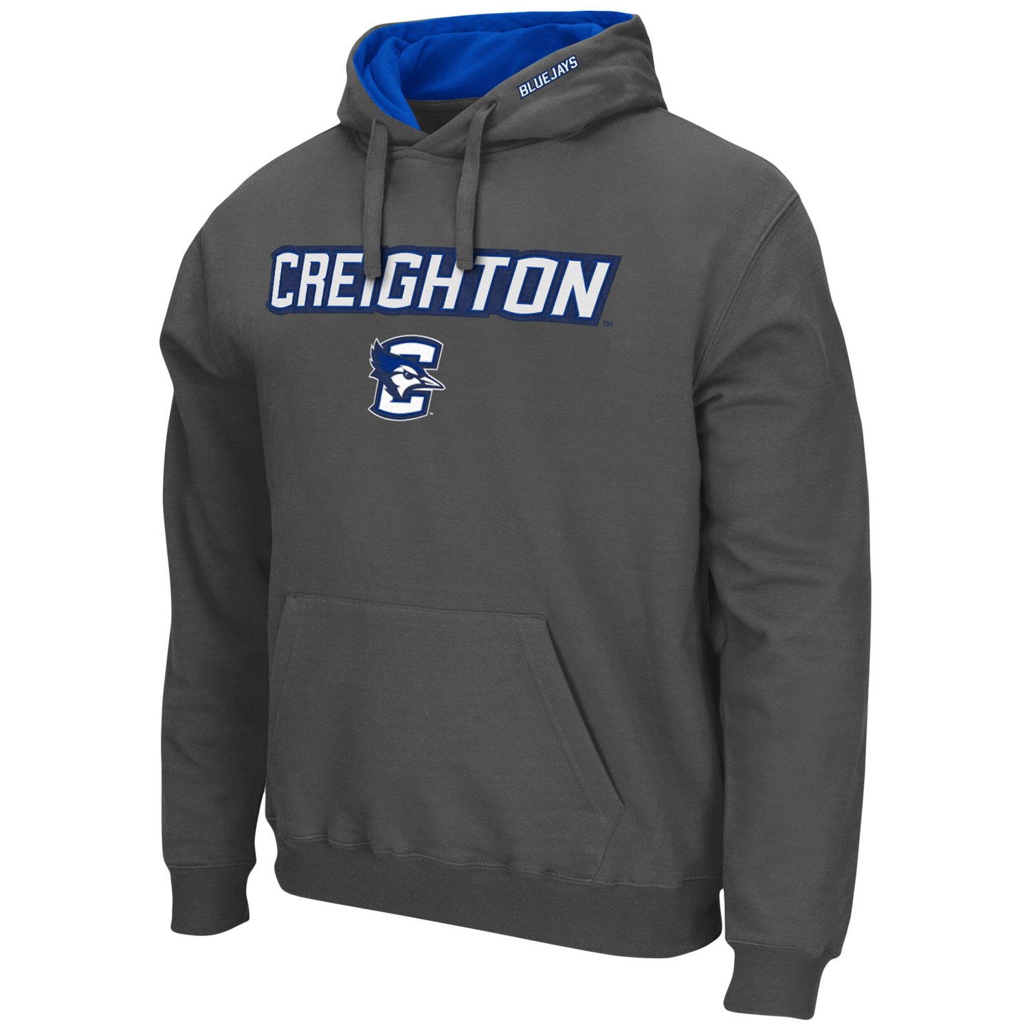 Colosseum Creighton Bluejays Arch and Logo Pullover Hoodie