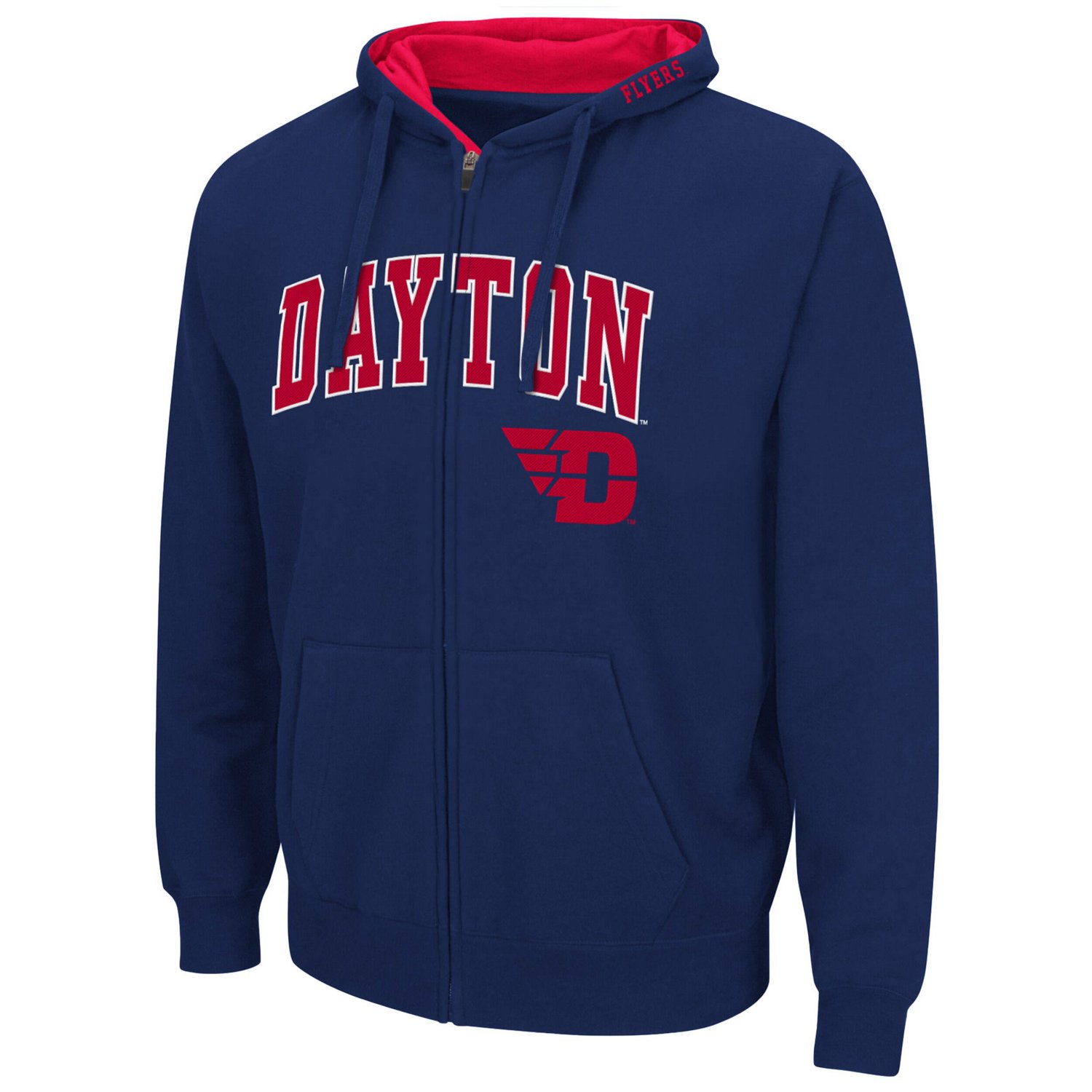 Colosseum Dayton Flyers Arch  Logo 30 Full-Zip Hoodie - view number 2