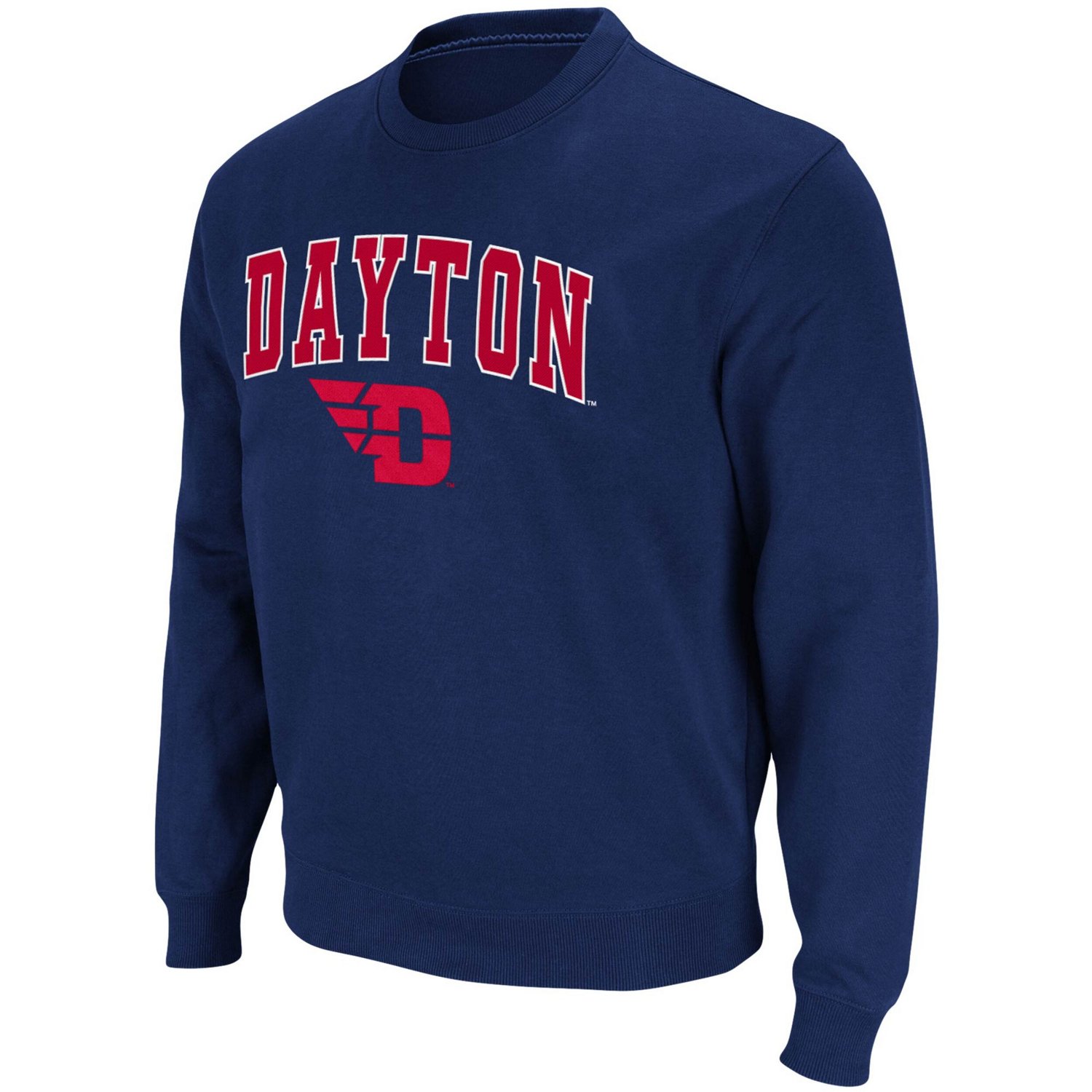 Colosseum Dayton Flyers Arch  Logo Tackle Twill Pullover Sweatshirt - view number 2