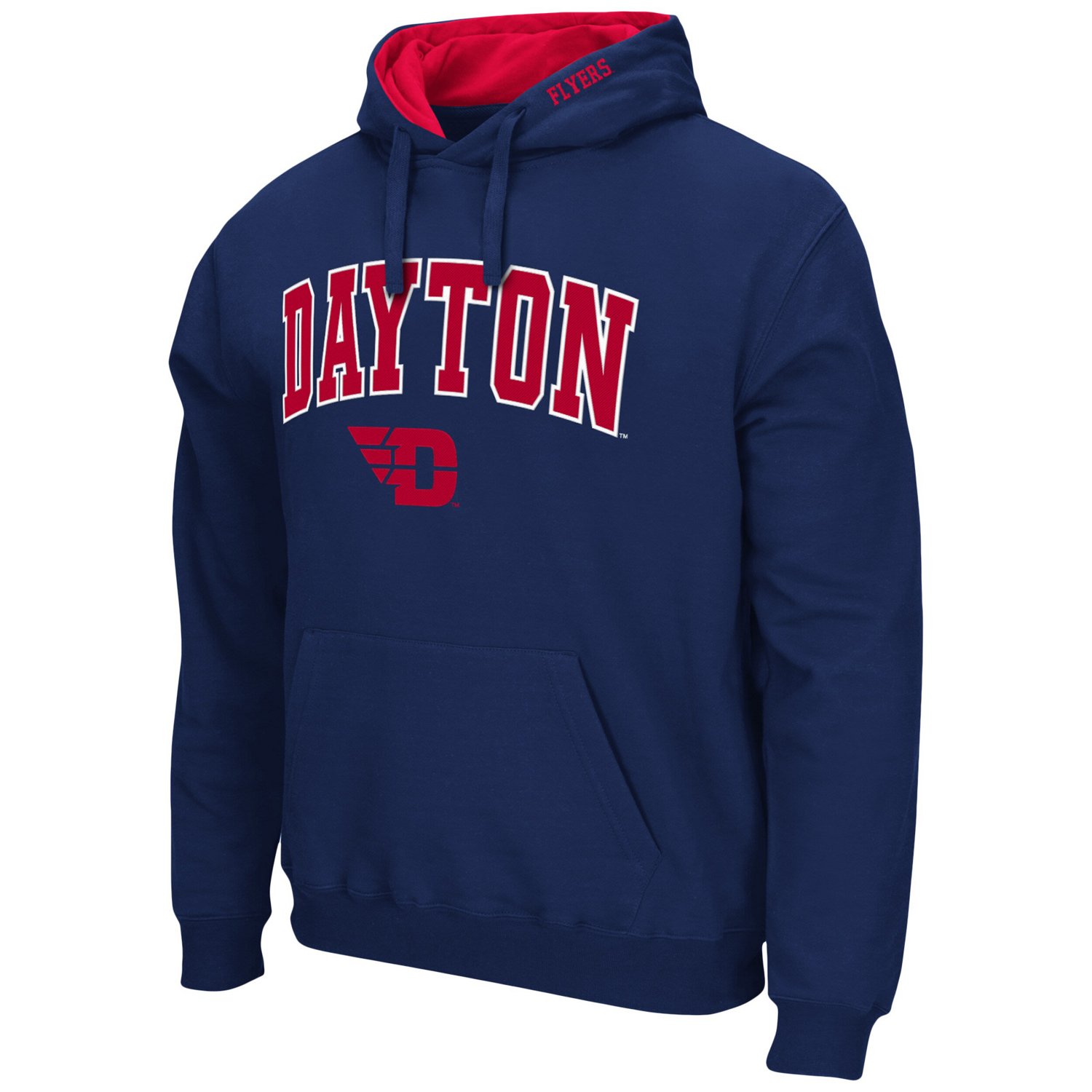 Colosseum Dayton Flyers Arch and Logo Pullover Hoodie                                                                            - view number 2