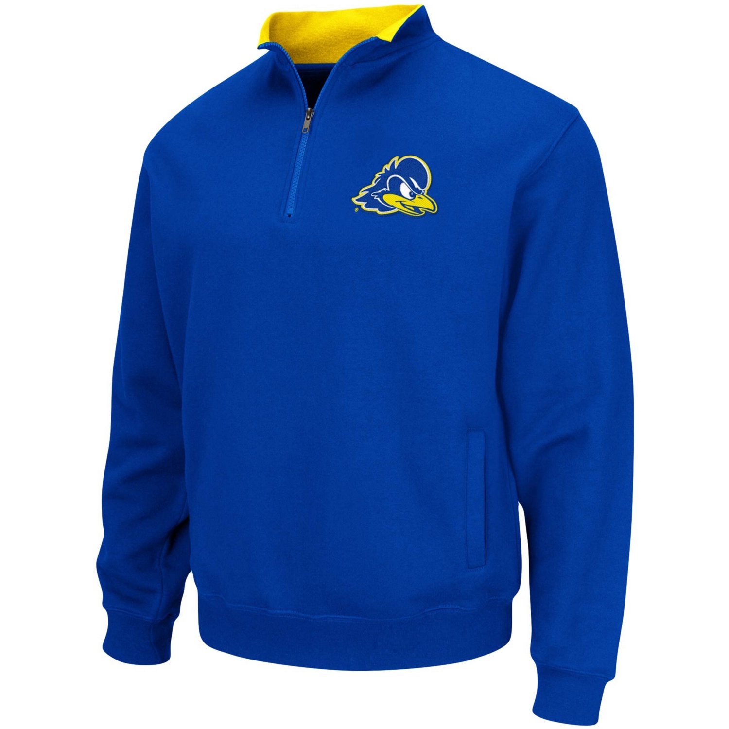 Colosseum Delaware Fightin' Blue Hens Tortugas Logo Quarter-Zip Pullover Jacket - view number 2