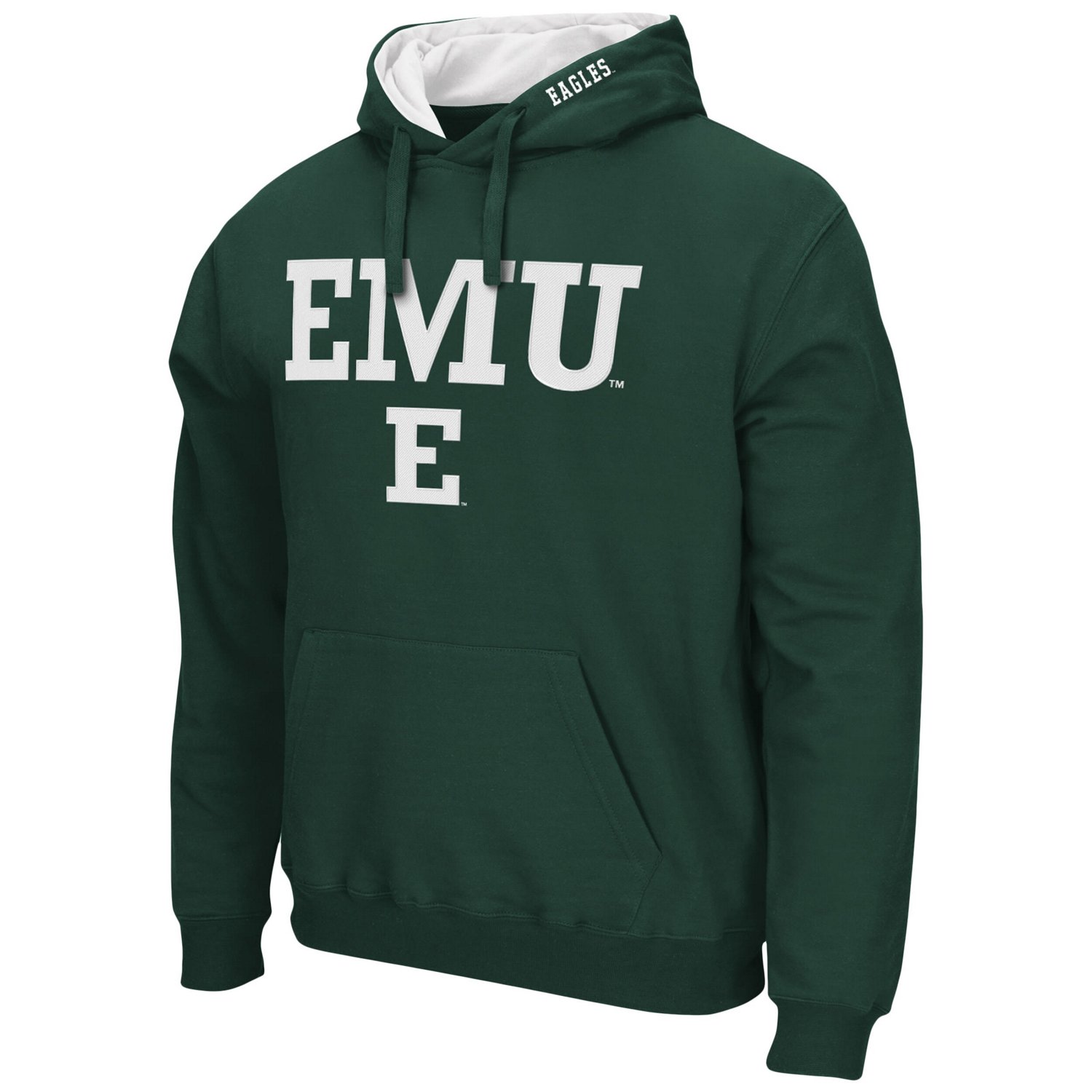Colosseum Eastern Michigan Eagles Arch and Logo Pullover Hoodie - view number 2