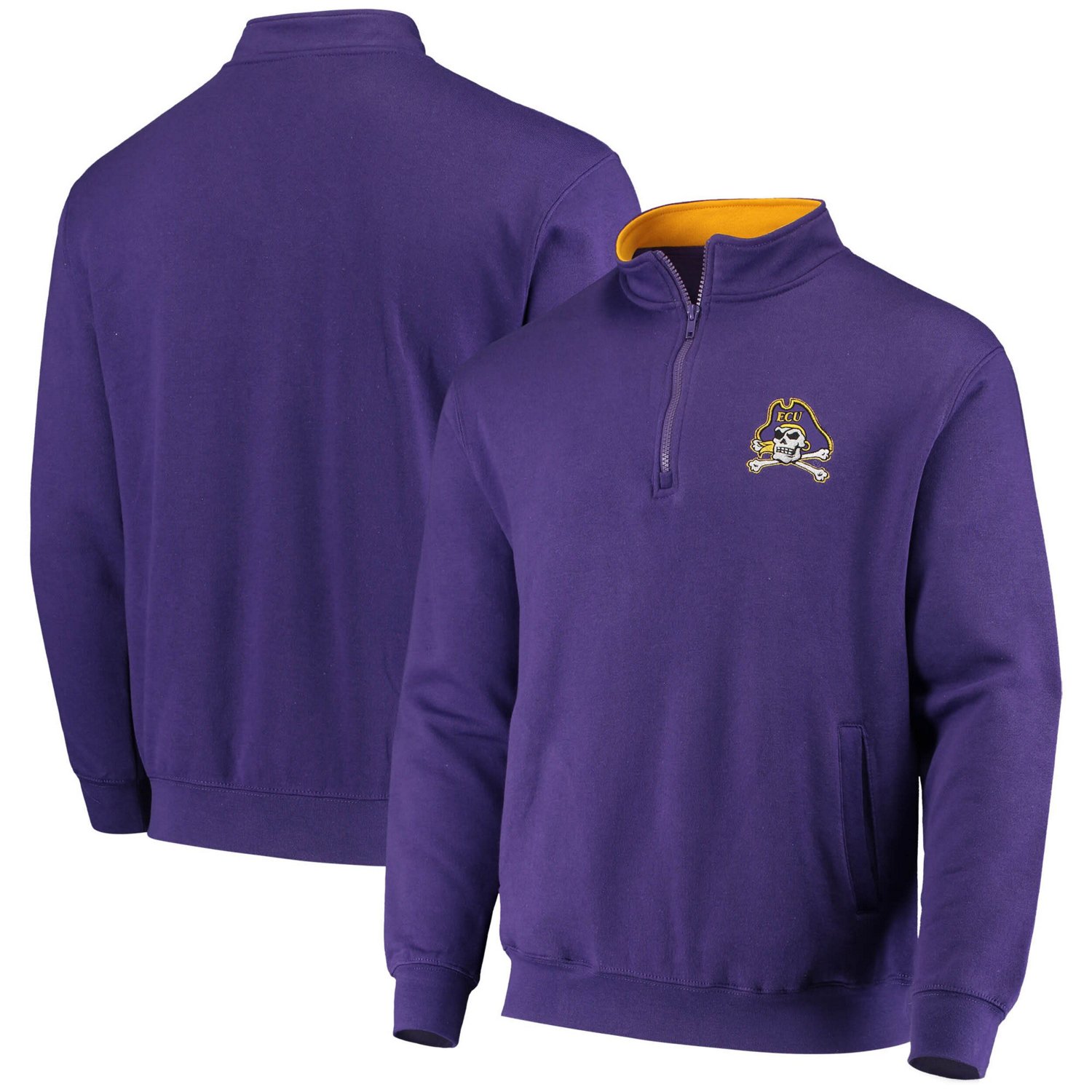 Colosseum ECU Pirates Tortugas Logo Quarter-Zip Jacket