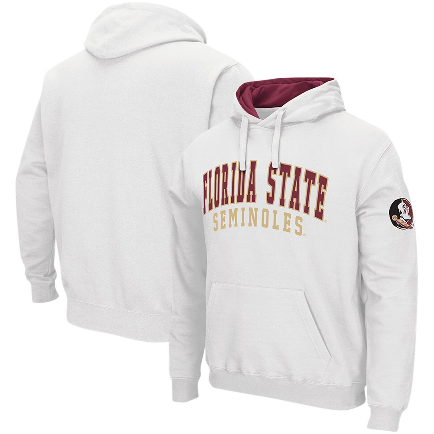 Colosseum Florida State Seminoles Double Arch Pullover Hoodie - view number 1