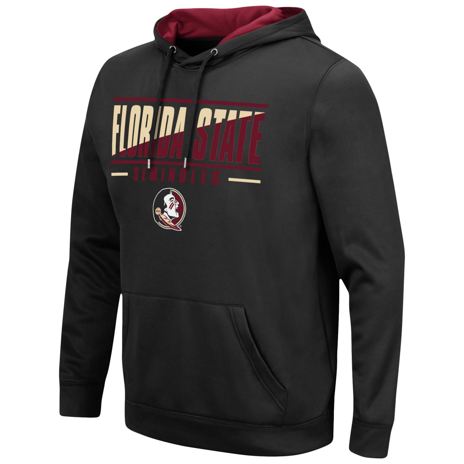 Colosseum Florida State Seminoles Slash Stack 20 Pullover Hoodie - view number 2
