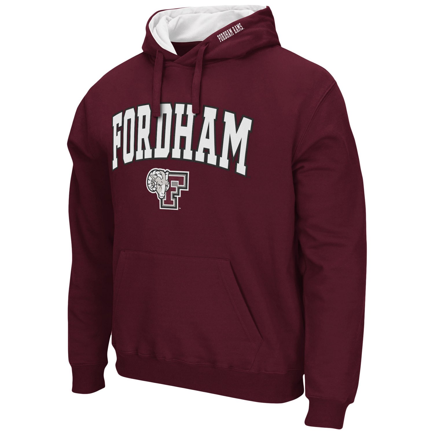 Colosseum Fordham Rams Arch and Logo Pullover Hoodie                                                                             - view number 2