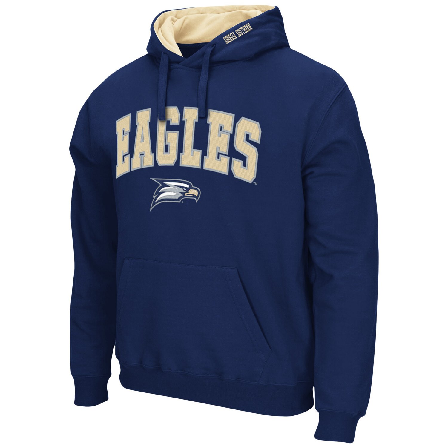 Colosseum Georgia Southern Eagles Arch and Logo Pullover Hoodie - view number 2