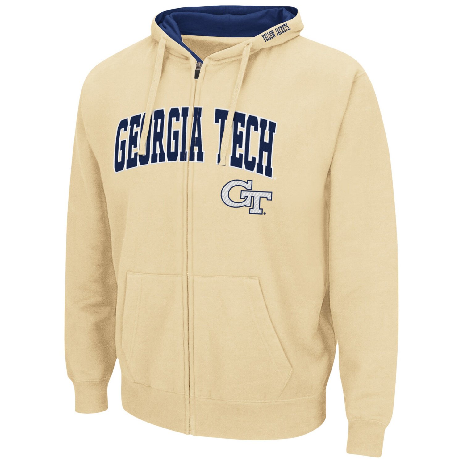 Colosseum Georgia Tech Yellow Jackets Arch  Logo 30 Full-Zip Hoodie                                                              - view number 2