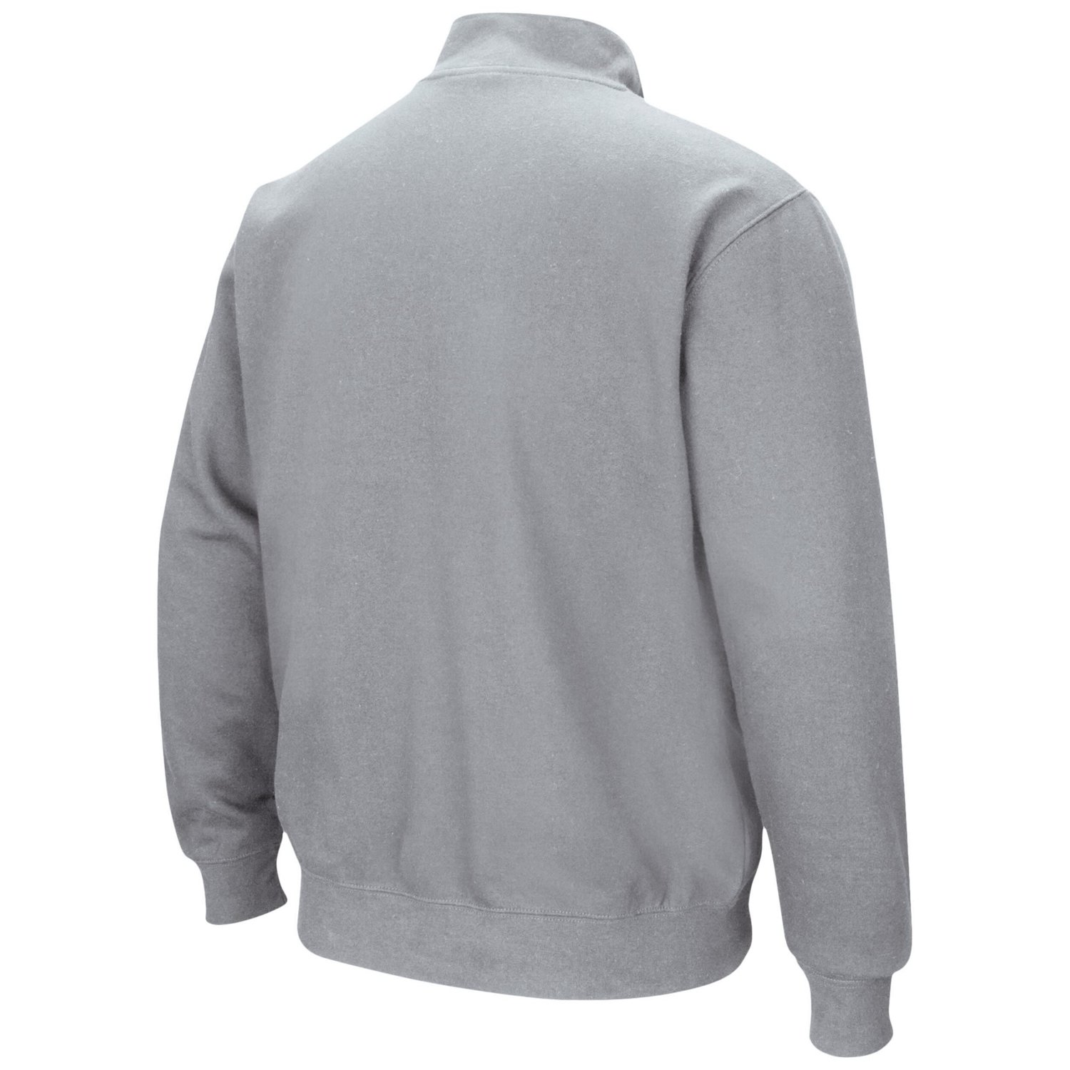 Colosseum Heathered Gray Colorado Buffaloes Tortugas Team Logo Quarter-Zip Jacket - view number 3