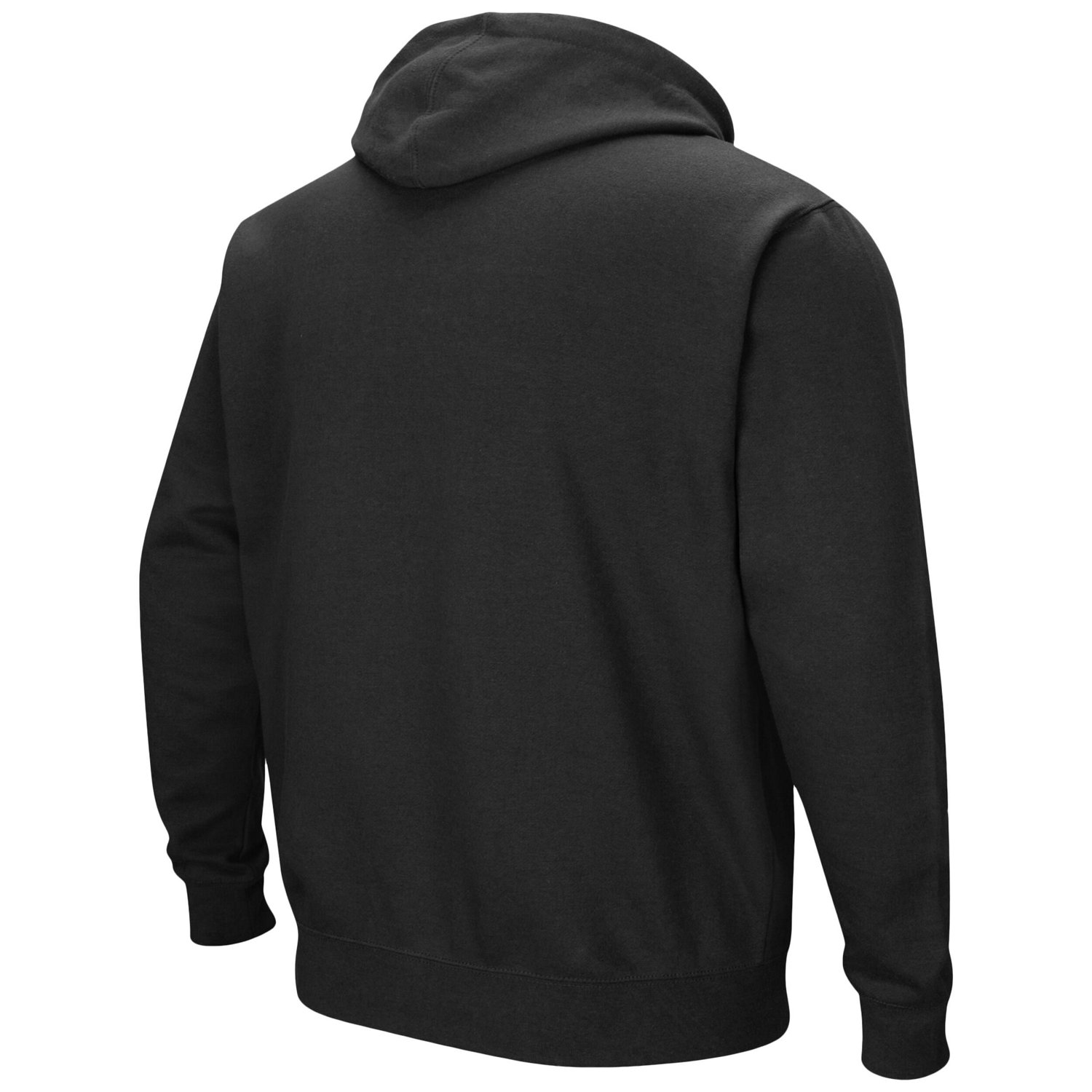 Colosseum Heathered Gray ECU Pirates Arch and Logo Pullover Hoodie                                                               - view number 3