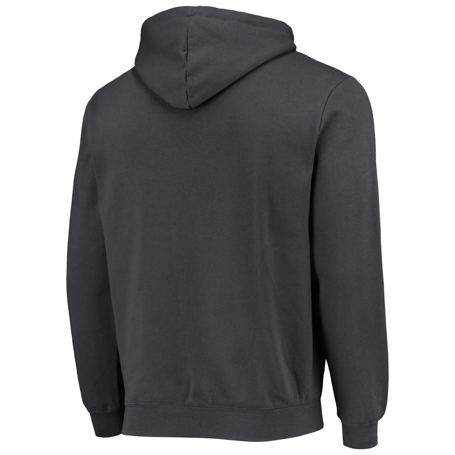 Colosseum Heathered Gray Midshipmen Arch  Logo 30 Full-Zip Hoodie                                                                - view number 3