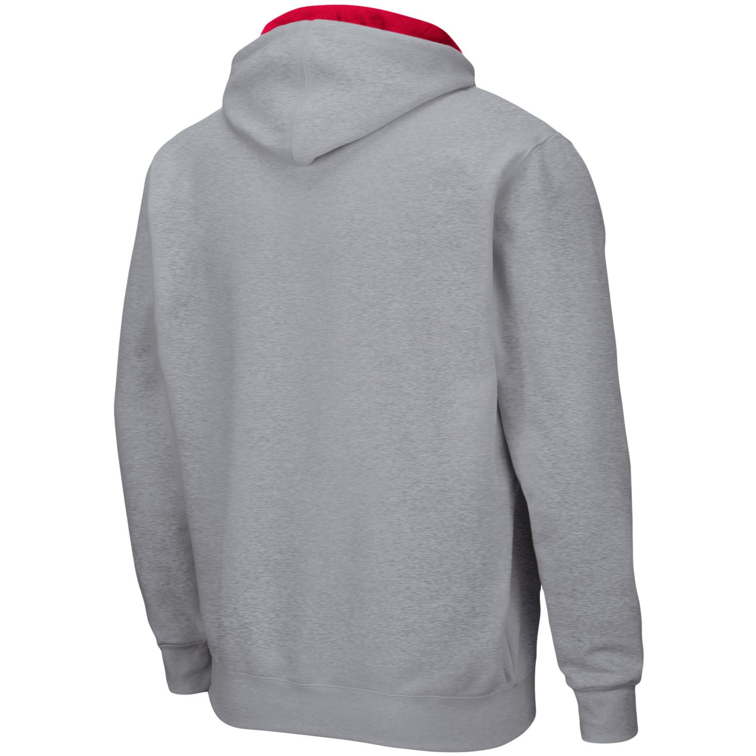 Colosseum Heathered Gray Ohio State Buckeyes Arch  Logo 30 Full-Zip Hoodie                                                       - view number 3