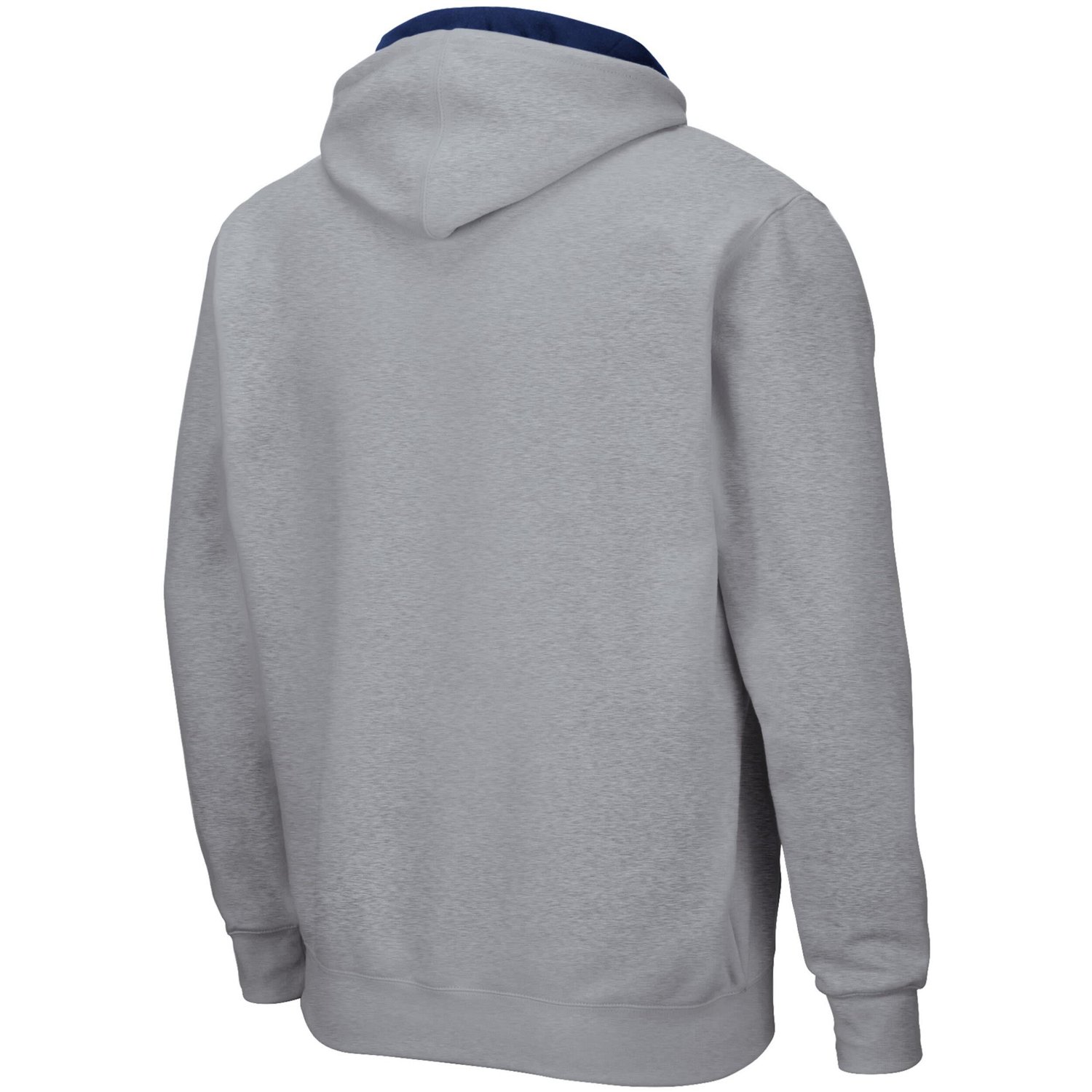 Colosseum Heathered Gray Ole Miss Rebels Arch  Logo 30 Full-Zip Hoodie - view number 3