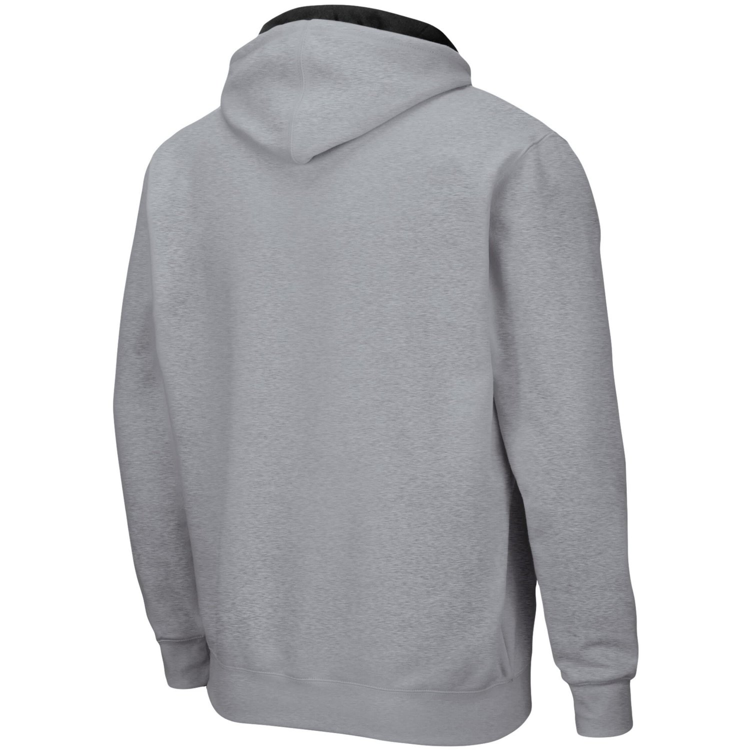 Colosseum Heathered Gray Purdue Boilermakers Arch  Logo 30 Full-Zip Hoodie - view number 3