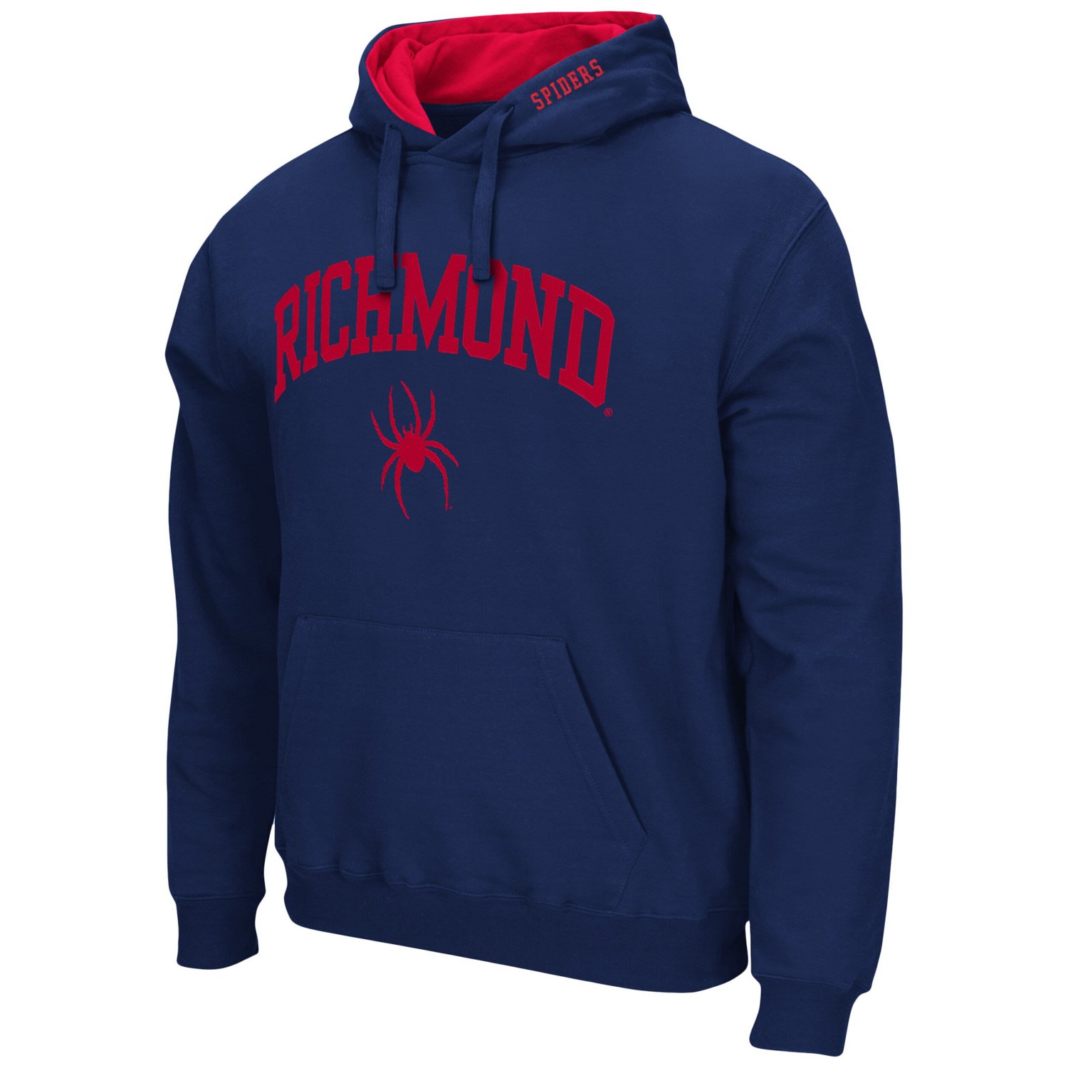 Colosseum Heathered Gray Richmond Spiders Arch and Logo Pullover Hoodie                                                          - view number 2