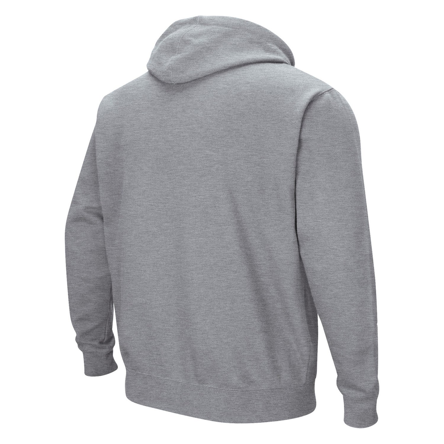 Colosseum Heathered Gray UNLV Rebels Arch and Logo Pullover Hoodie                                                               - view number 3