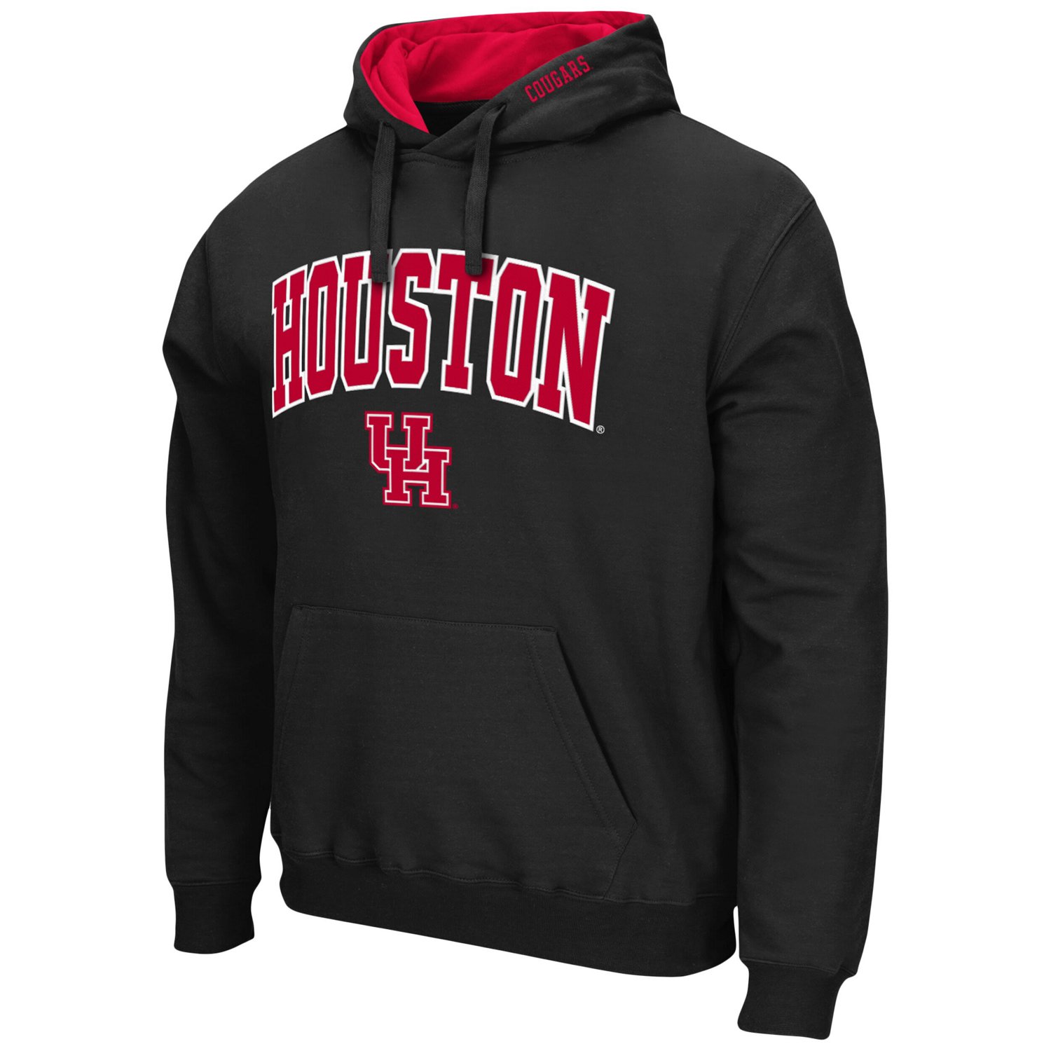 Colosseum Houston Cougars Arch and Logo Pullover Hoodie                                                                          - view number 2