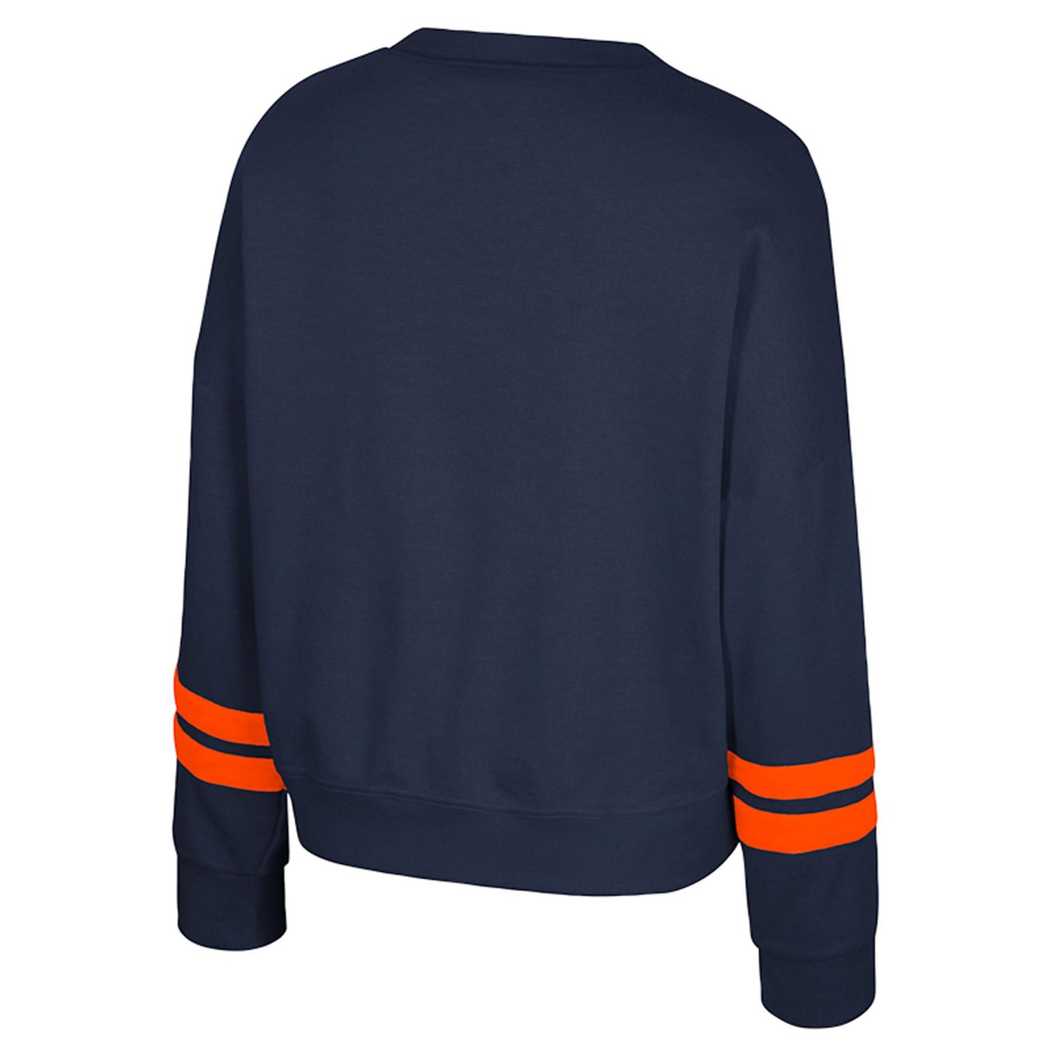 Colosseum Illinois Fighting Illini Splashy Crewneck Fleece Sweatshirt - view number 2