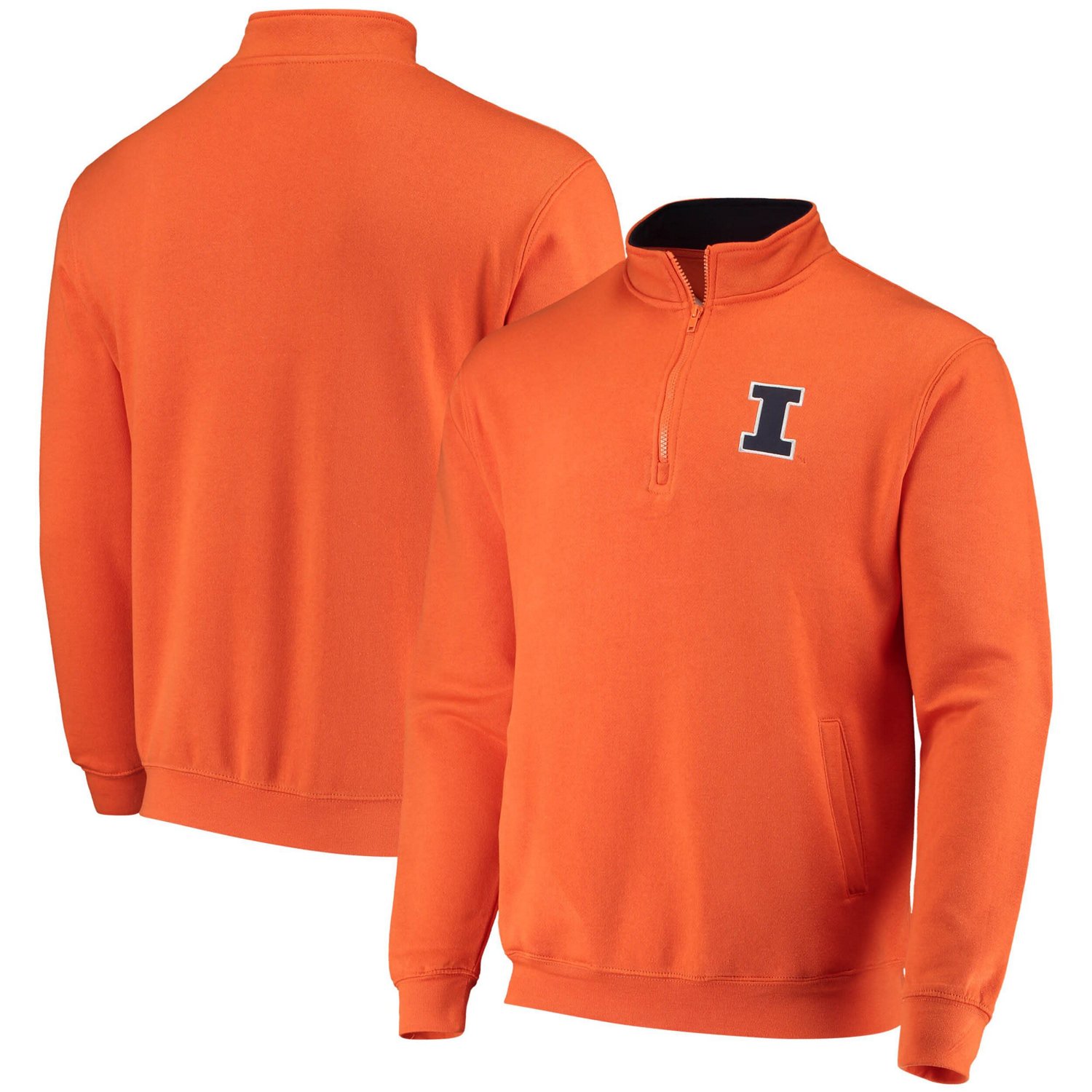 Colosseum Illinois Fighting Illini Tortugas Logo Quarter-Zip Jacket