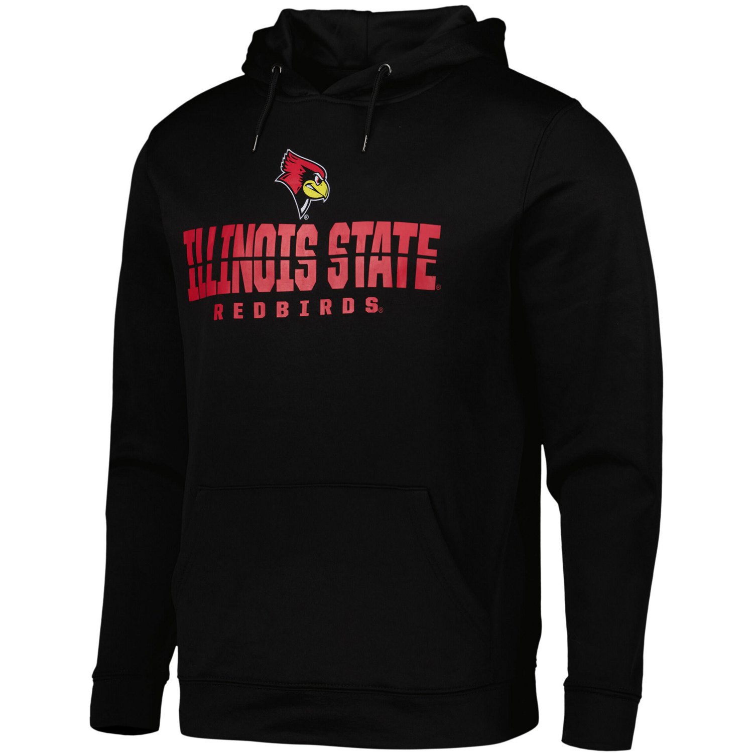Colosseum Illinois State Redbirds Lantern Pullover Hoodie                                                                        - view number 2