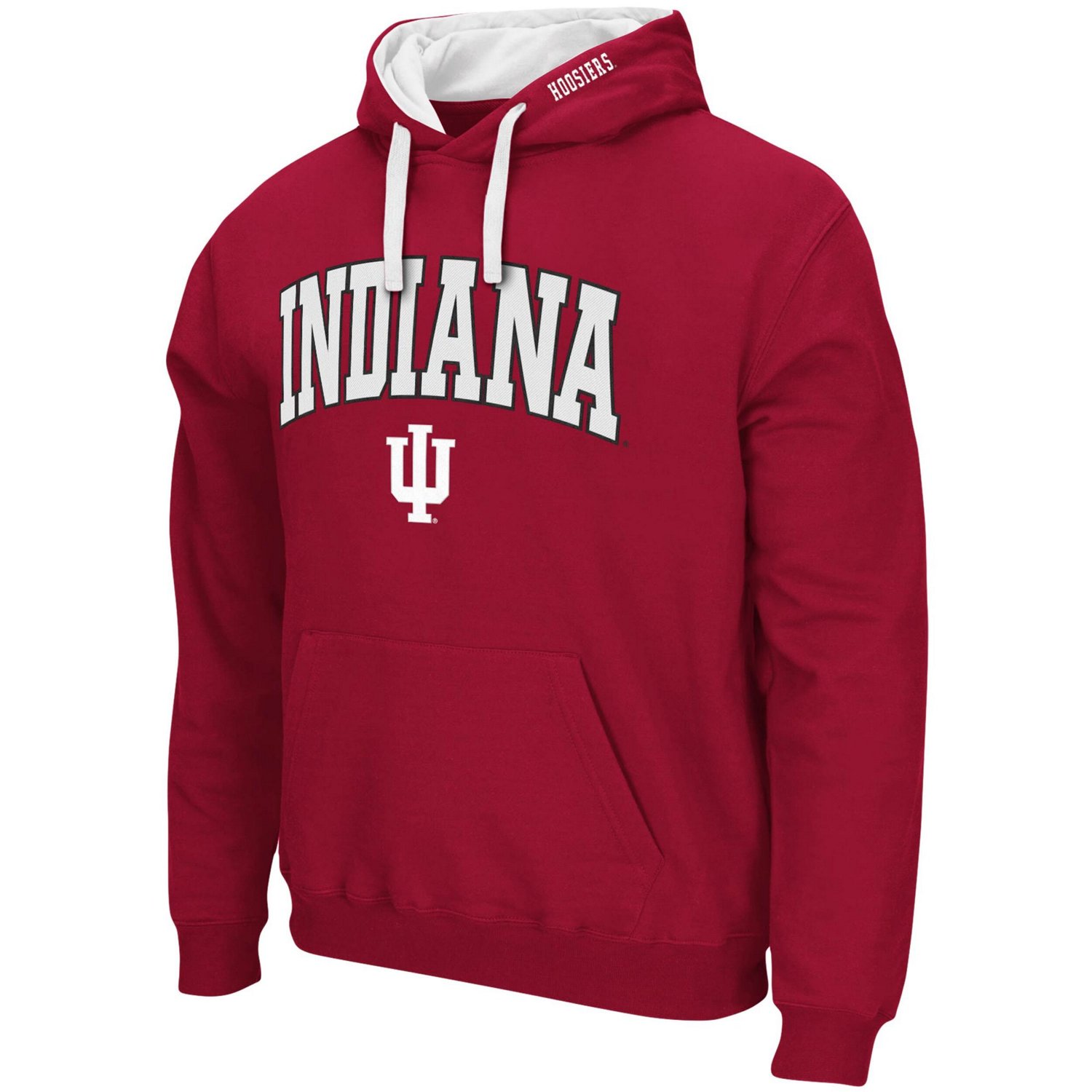 Colosseum Indiana Hoosiers Big  Tall Arch  Logo 20 Pullover Hoodie - view number 2
