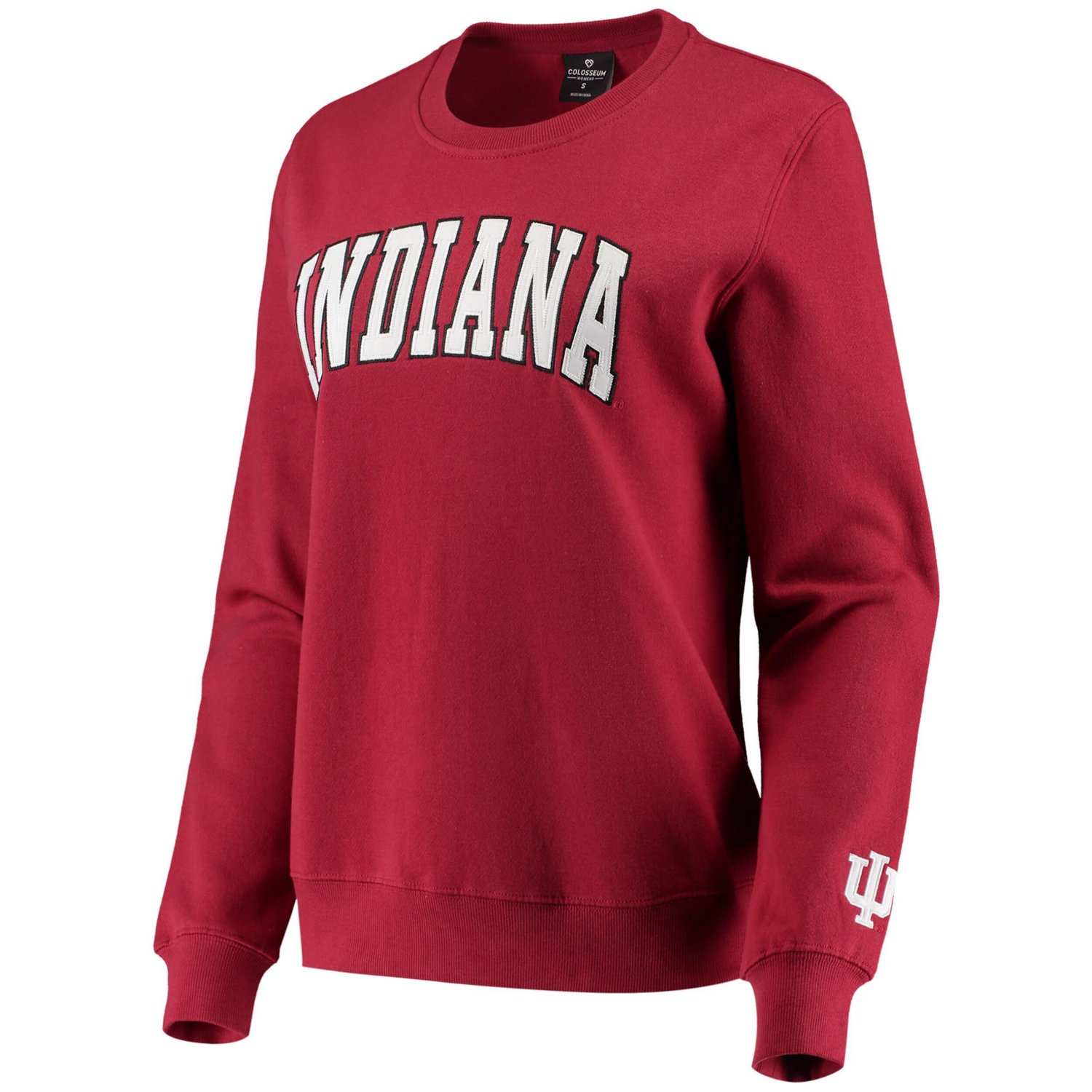 Colosseum Indiana Hoosiers Campanile Pullover Sweatshirt                                                                         - view number 2