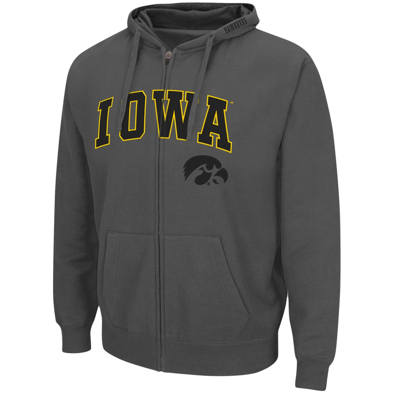 Colosseum Iowa Hawkeyes Arch  Logo 30 Full-Zip Hoodie                                                                            - view number 2
