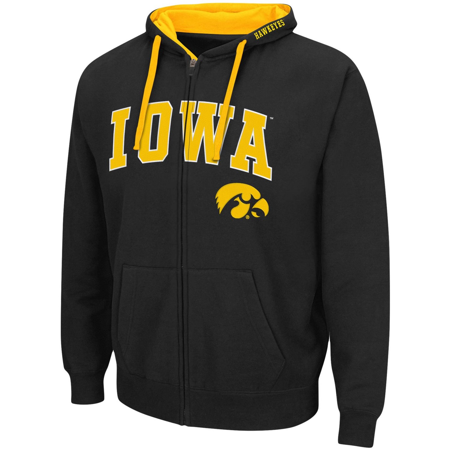 Colosseum Iowa Hawkeyes Big  Tall Full-Zip Hoodie - view number 2