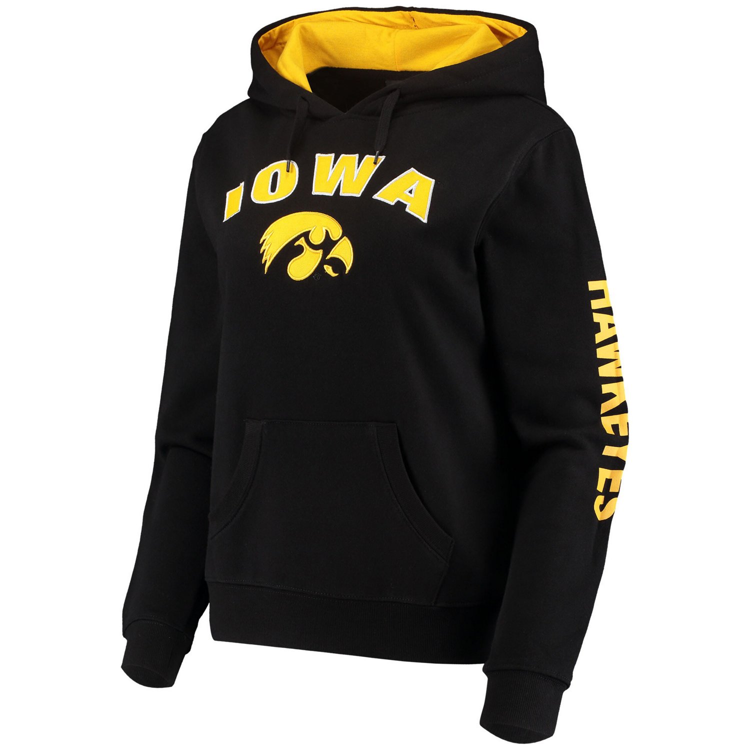 Colosseum Iowa Hawkeyes Loud and Proud Pullover Hoodie - view number 2