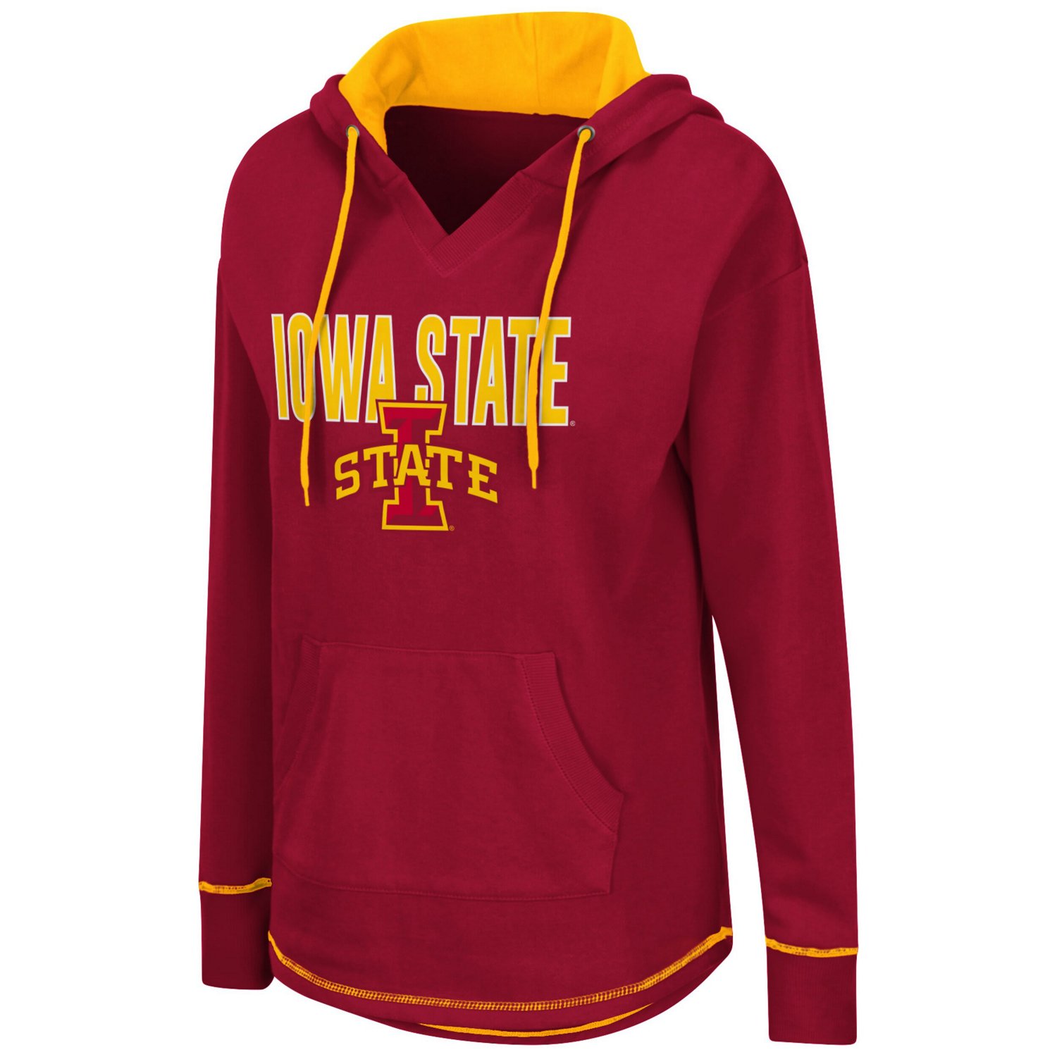 Colosseum Iowa State Cyclones Tunic Pullover Hoodie                                                                              - view number 2