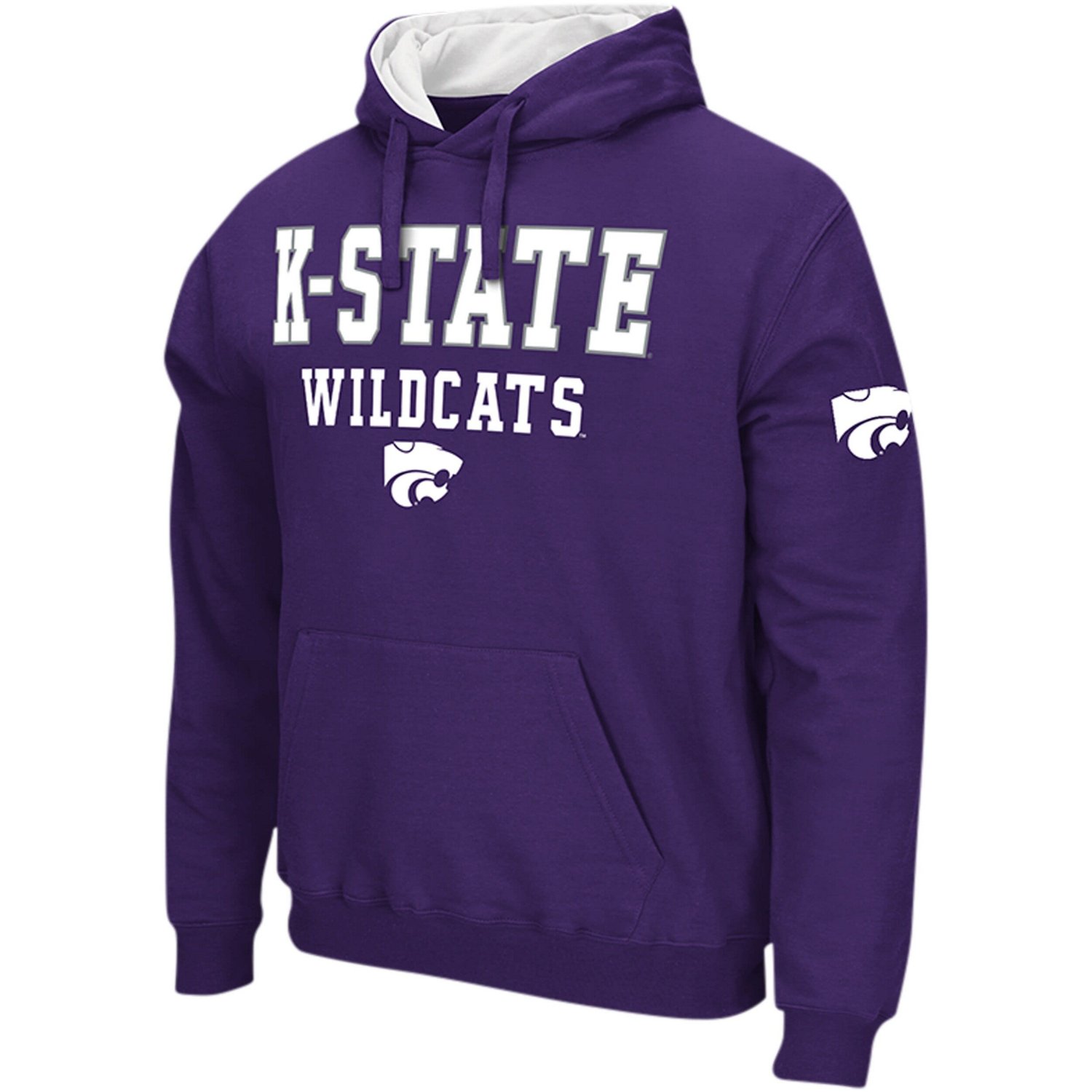 Colosseum Kansas State Wildcats Sunrise Pullover Hoodie - view number 2