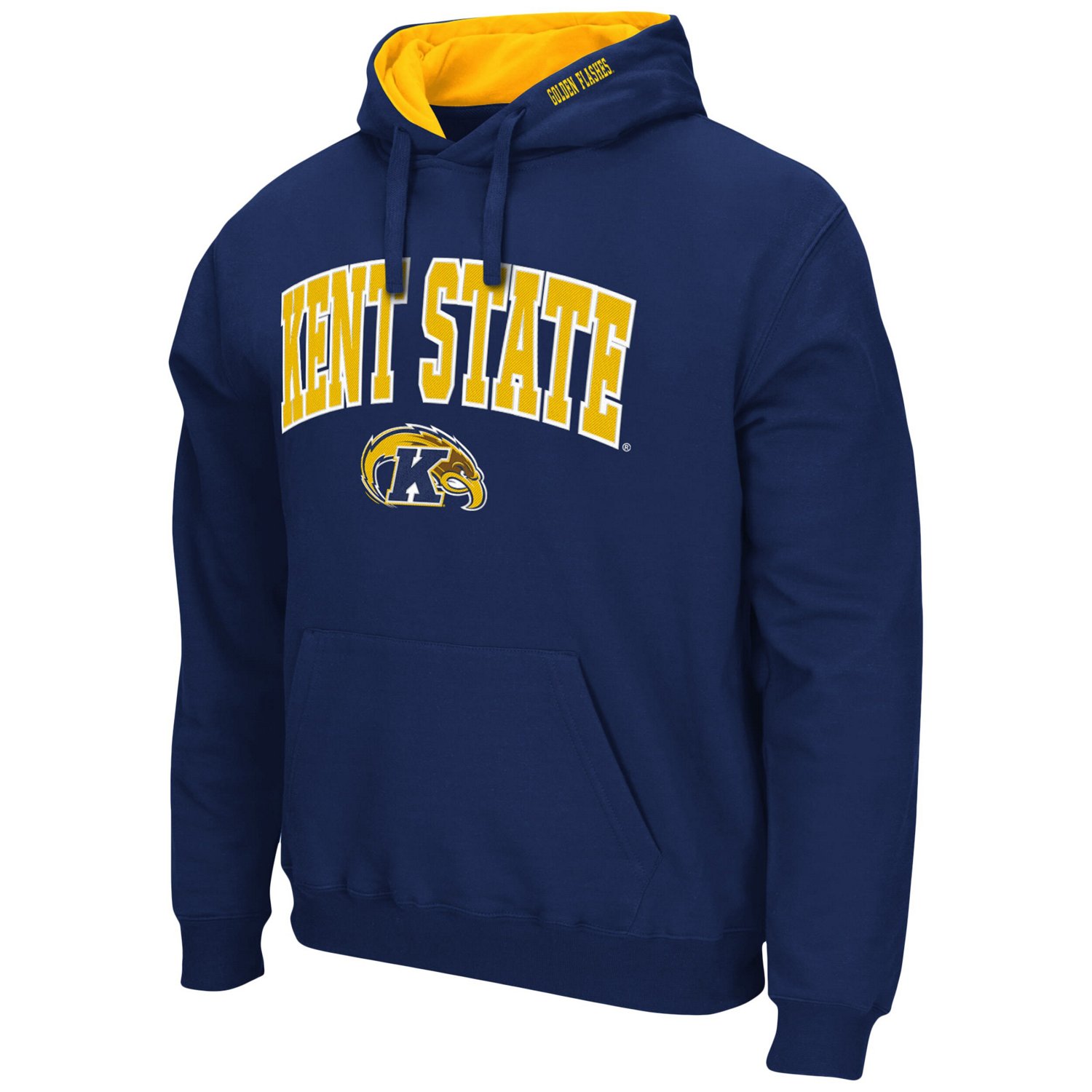 Colosseum Kent State Golden Flashes Arch and Logo Pullover Hoodie                                                                - view number 2