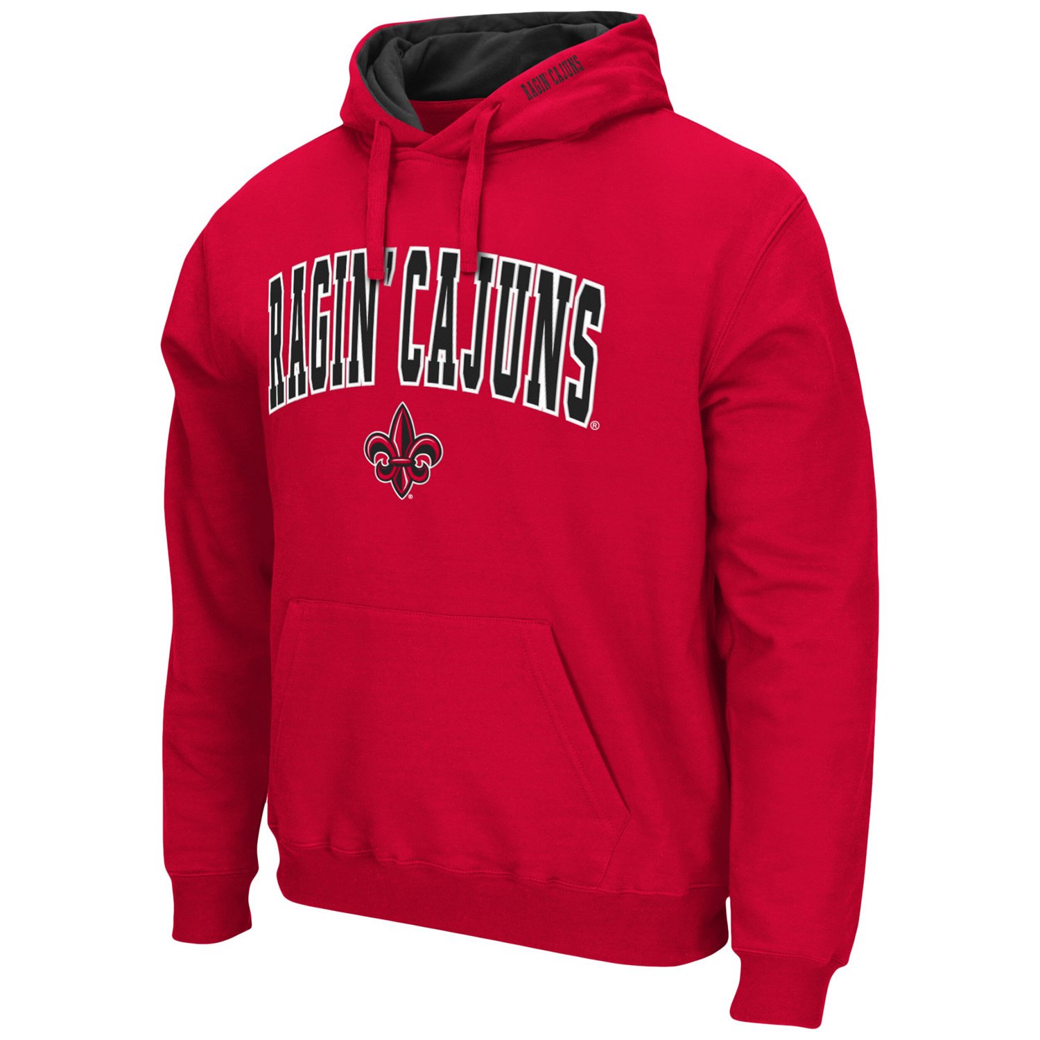 Colosseum Louisiana Ragin' Cajuns Arch and Logo Pullover Hoodie                                                                  - view number 2