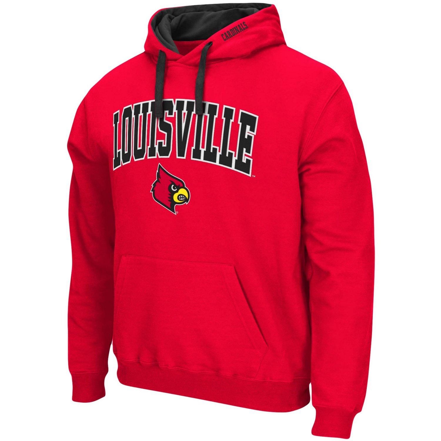Colosseum Louisville Cardinals Big  Tall Arch  Logo 20 Pullover Hoodie - view number 2