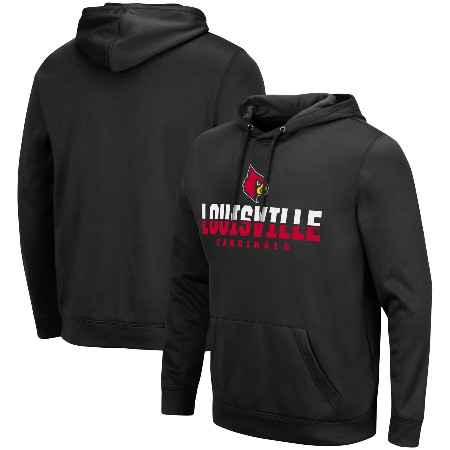 Colosseum Louisville Cardinals Lantern Pullover Hoodie
