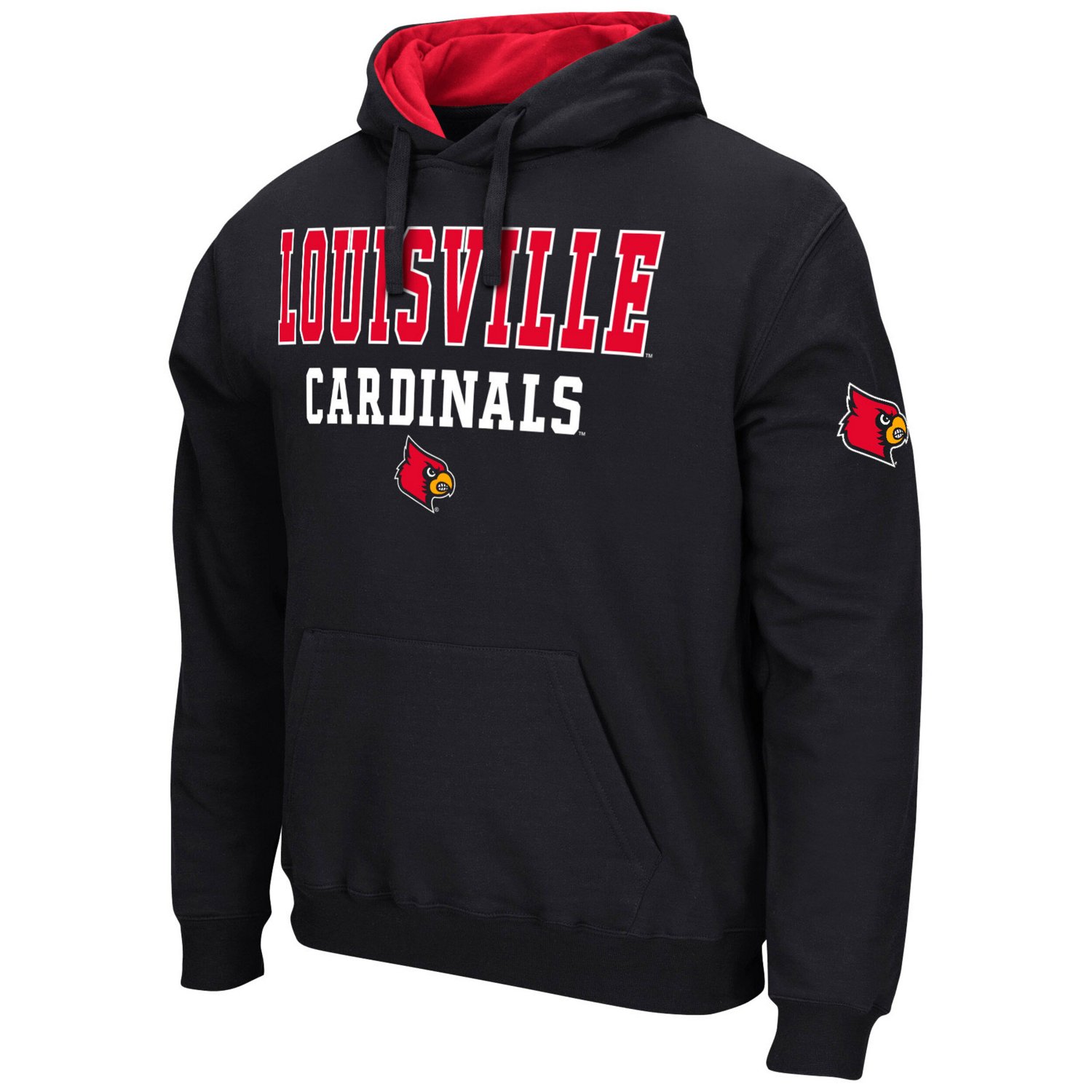 Colosseum Louisville Cardinals Sunrise Pullover Hoodie                                                                           - view number 2