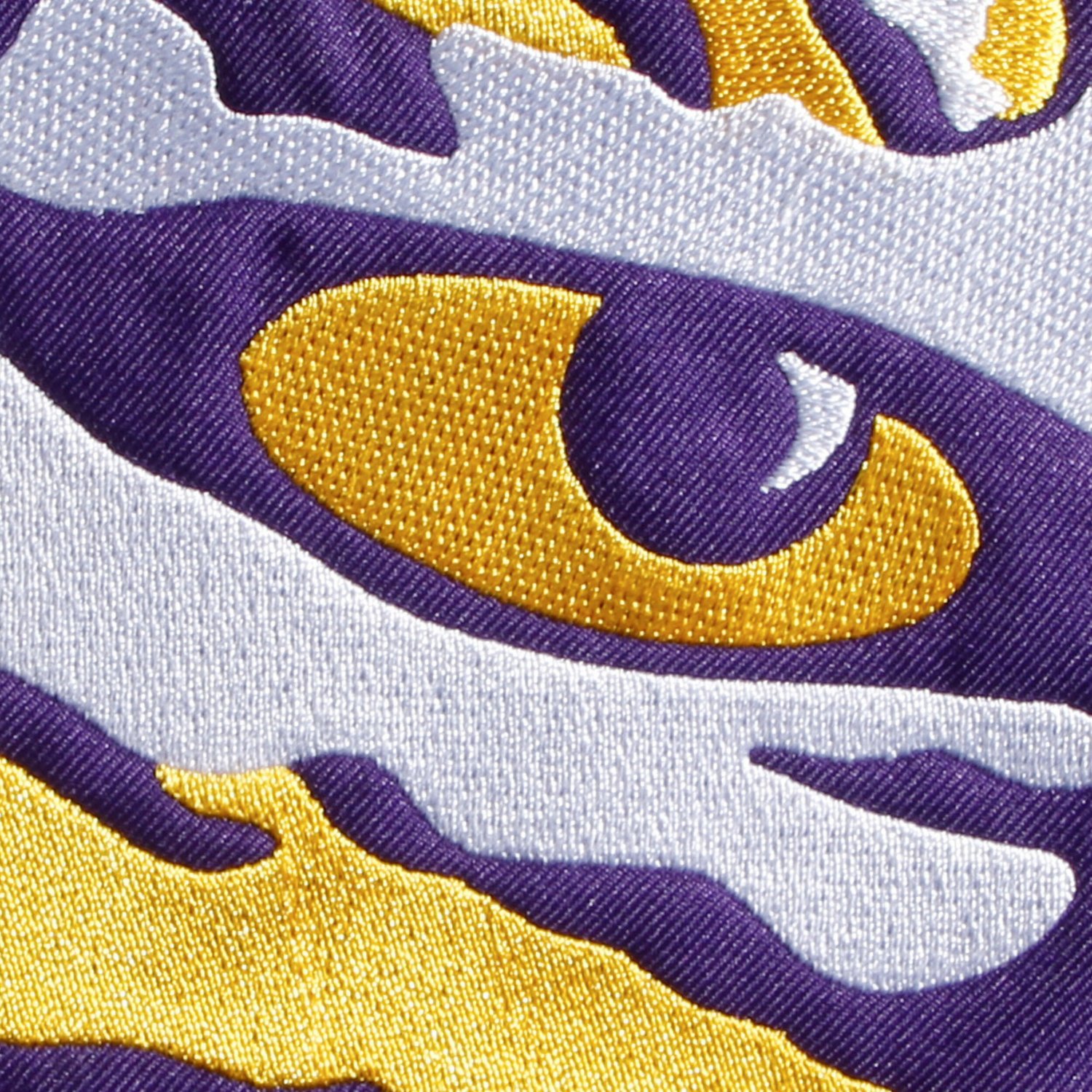 Colosseum LSU Tigers 20 Lace-Up Pullover Hoodie