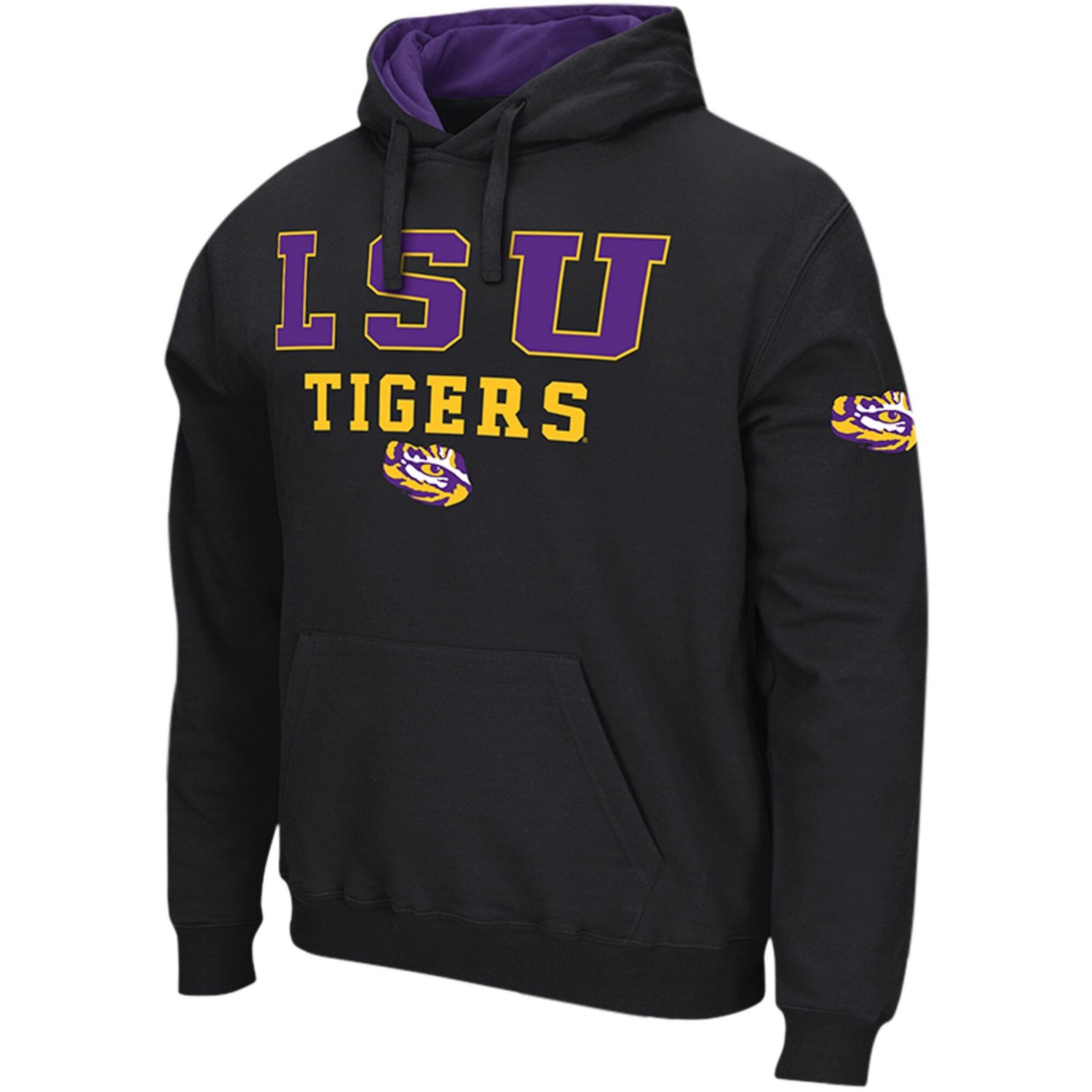 Colosseum LSU Tigers Sunrise Pullover Hoodie                                                                                     - view number 2