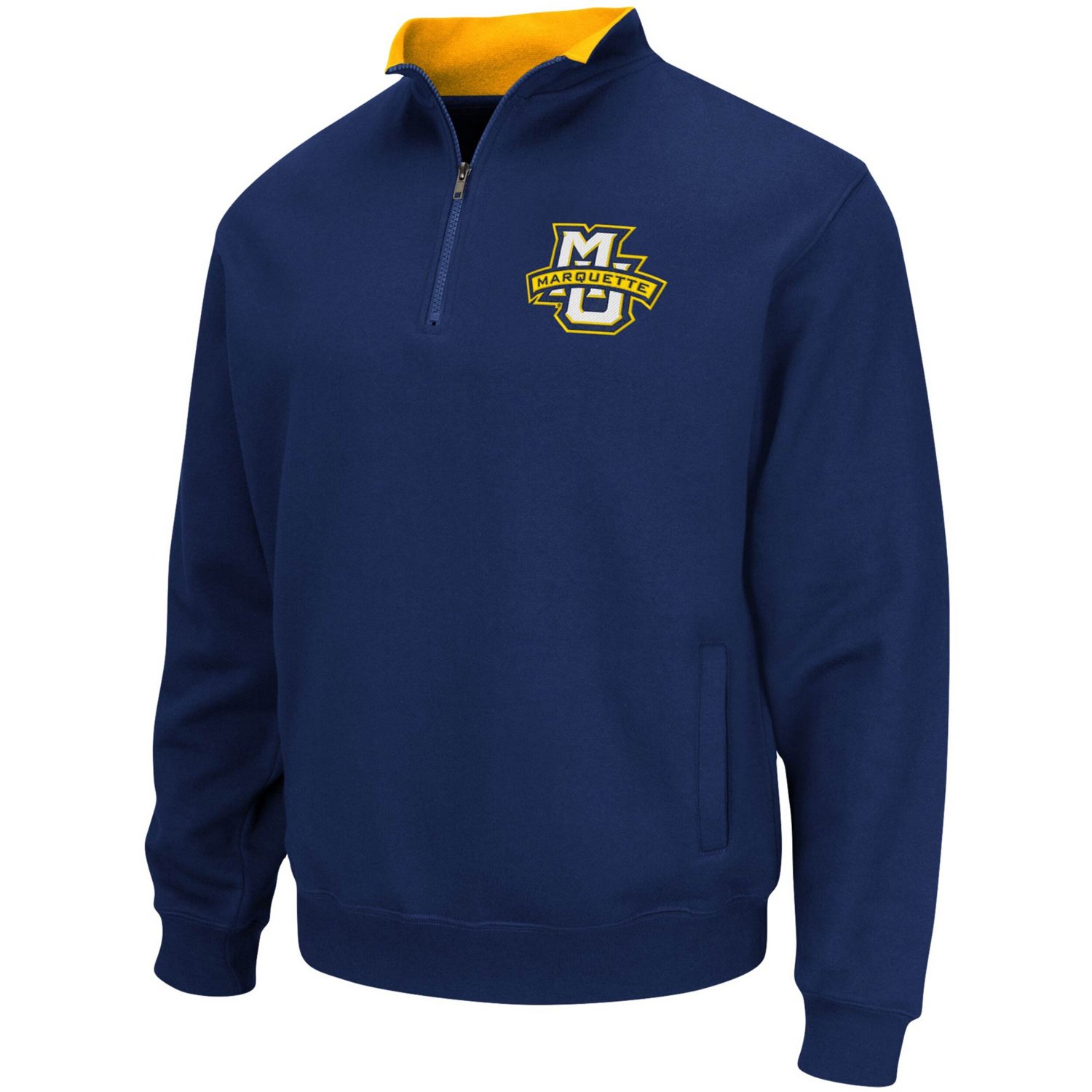 Colosseum Marquette Golden Eagles Tortugas Logo Quarter-Zip Jacket - view number 2