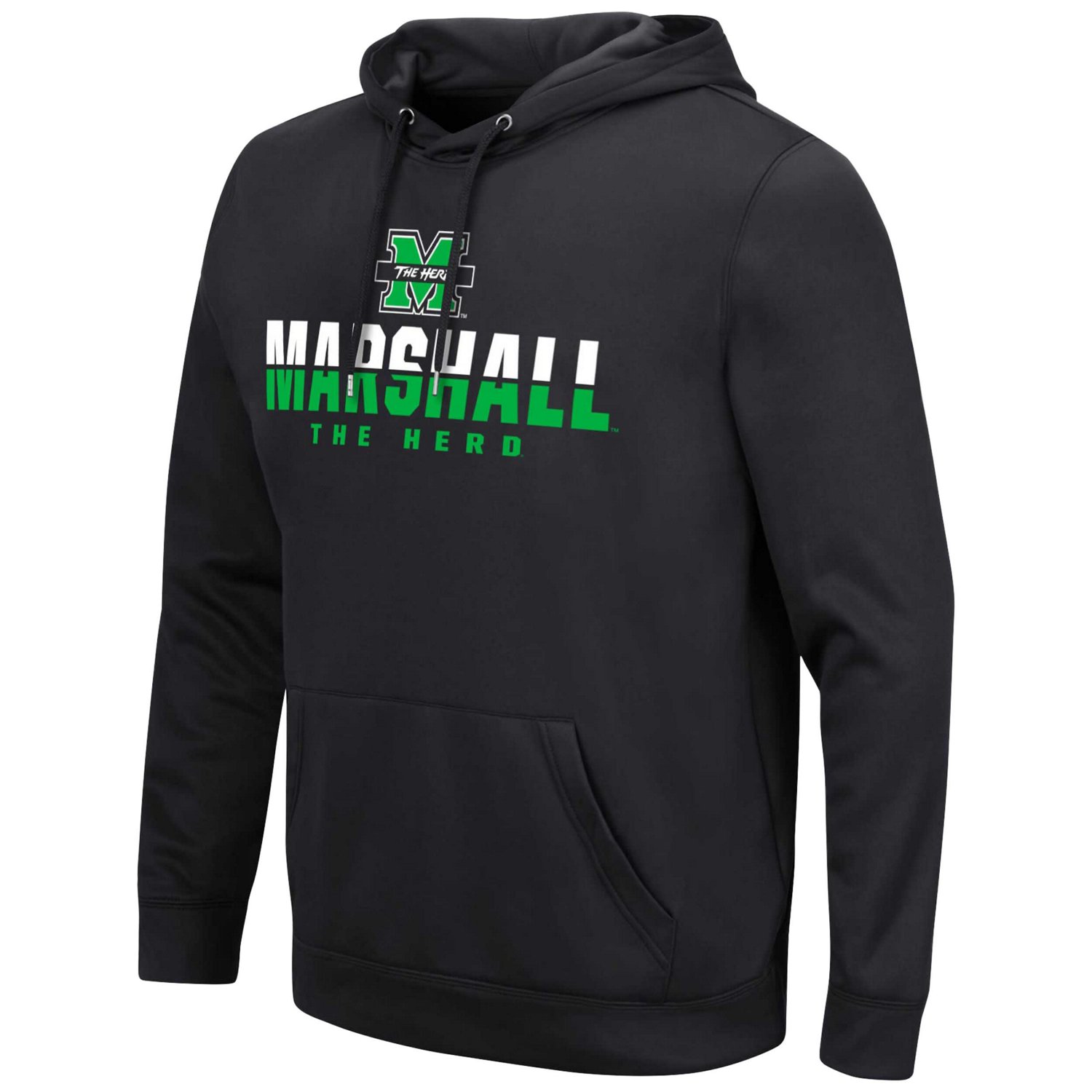 Colosseum Marshall Thundering Herd Lantern Pullover Hoodie - view number 2