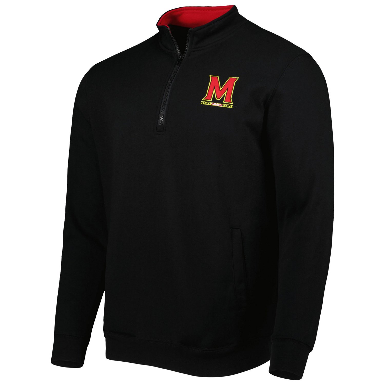 Colosseum Maryland Terrapins Tortugas Quarter-Zip Sweatshirt                                                                     - view number 2