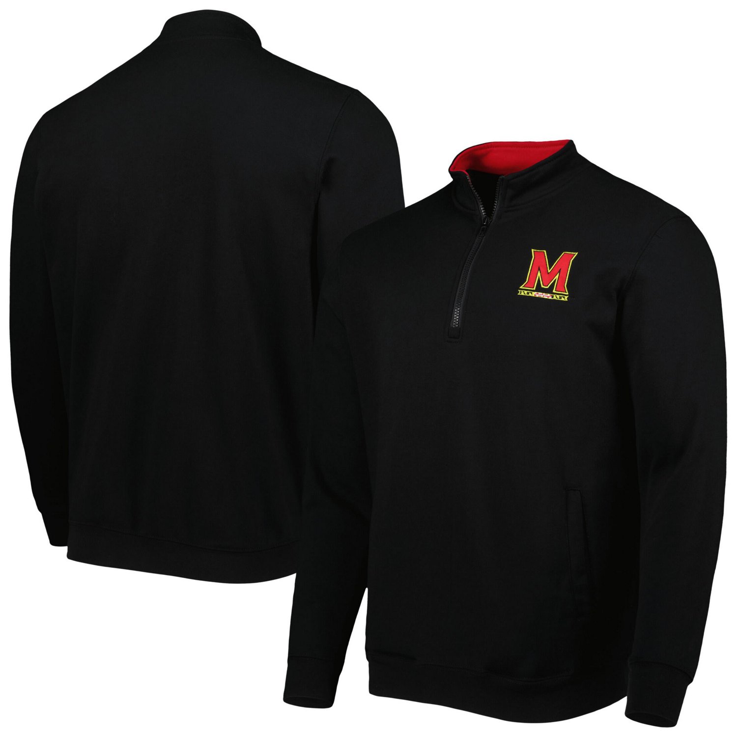 Colosseum Maryland Terrapins Tortugas Quarter-Zip Sweatshirt