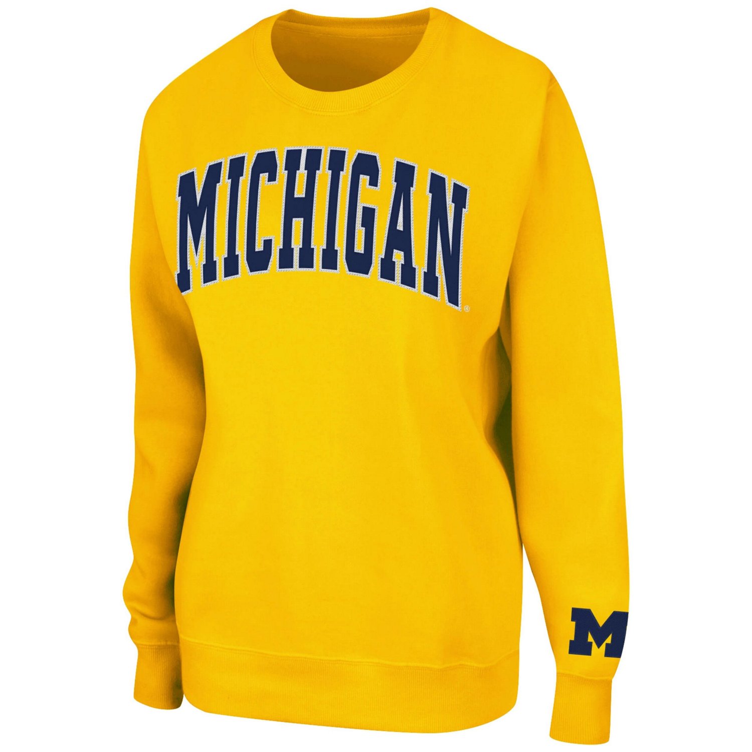 Colosseum Michigan Wolverines Campanile Pullover Sweatshirt - view number 2
