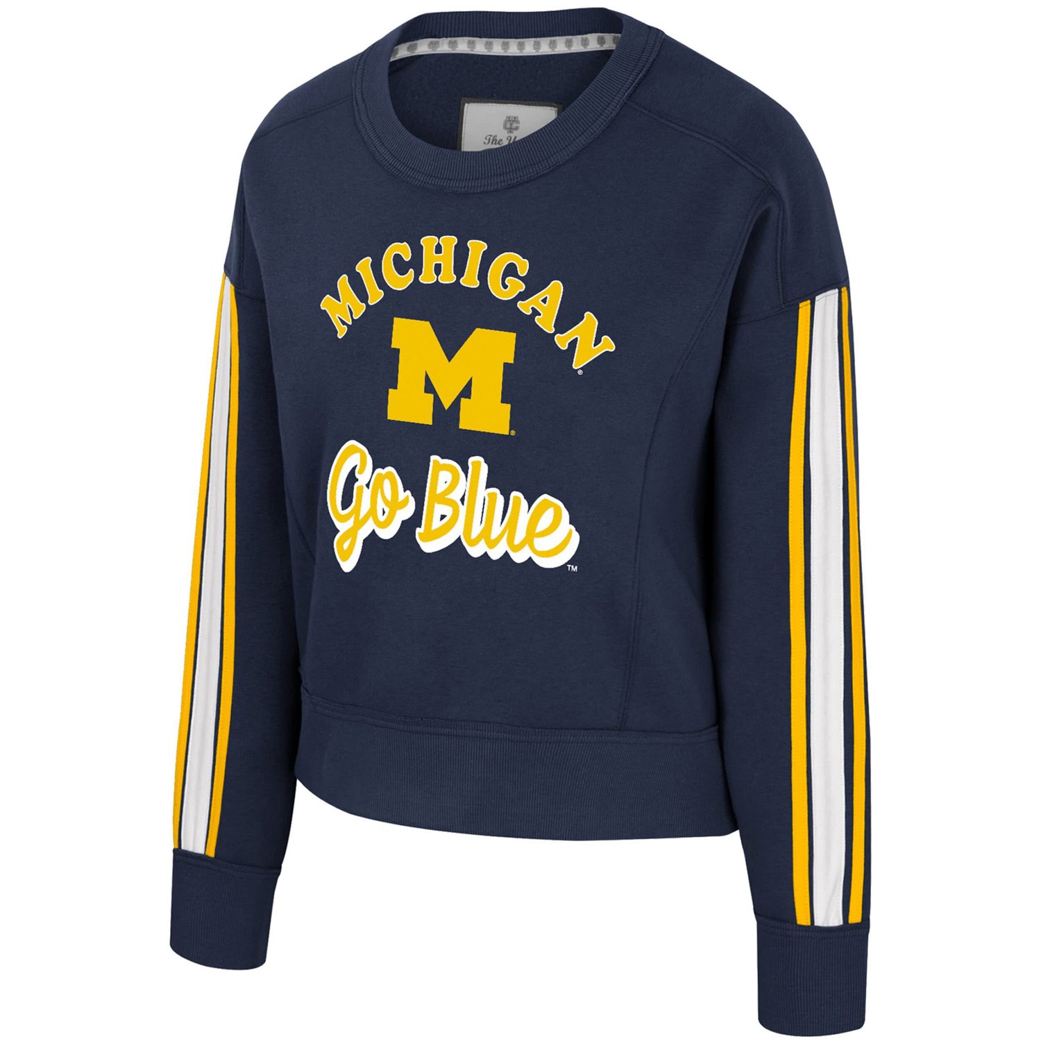 Colosseum Michigan Wolverines Honeymoon Sweatshirt - view number 2