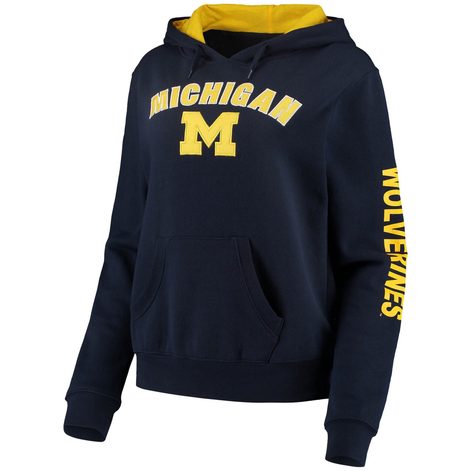 Colosseum Michigan Wolverines Loud and Proud Pullover Hoodie                                                                     - view number 2